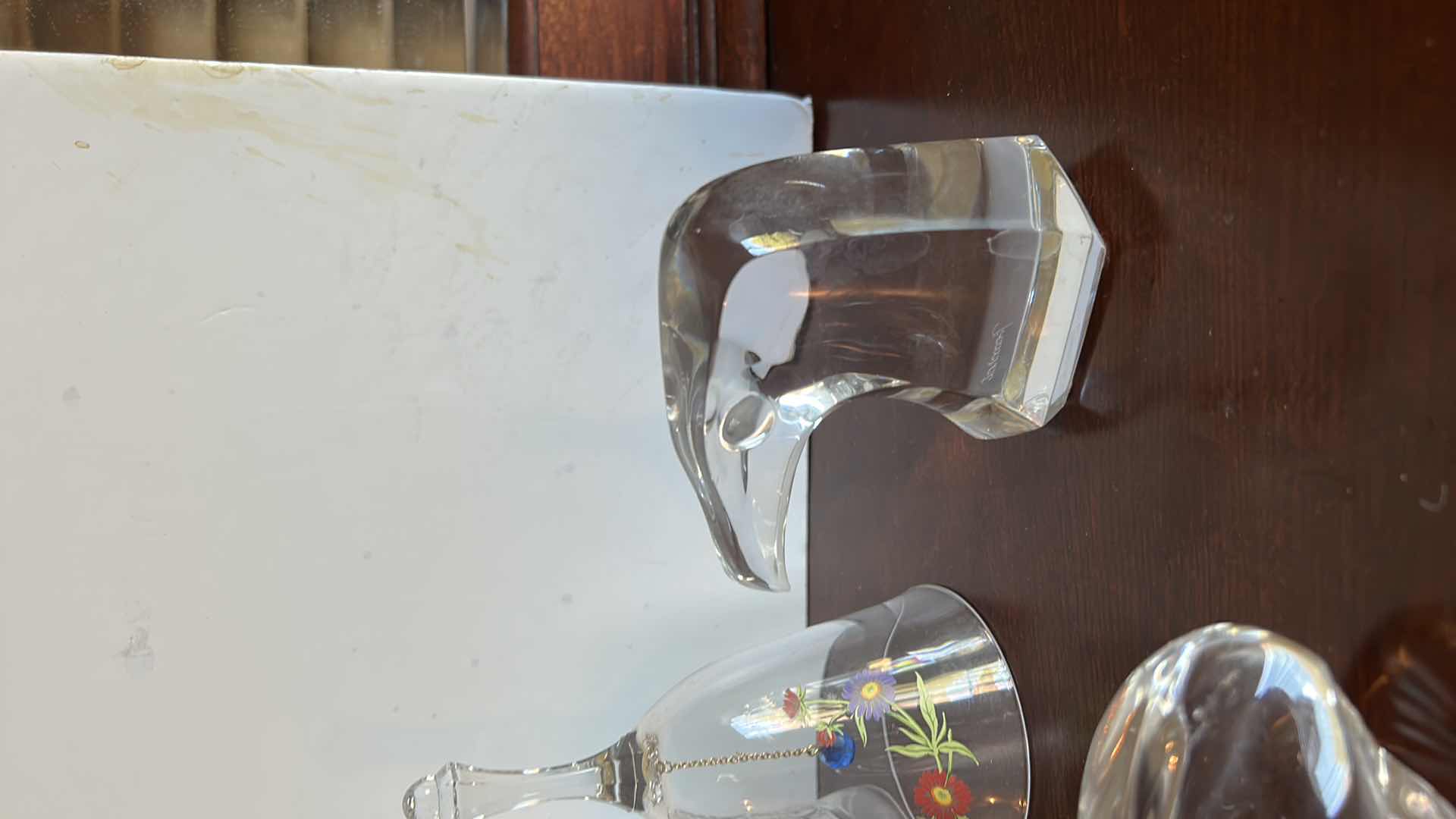 Photo 1 of CRYSTAL AND GLASS ASSORTMENT