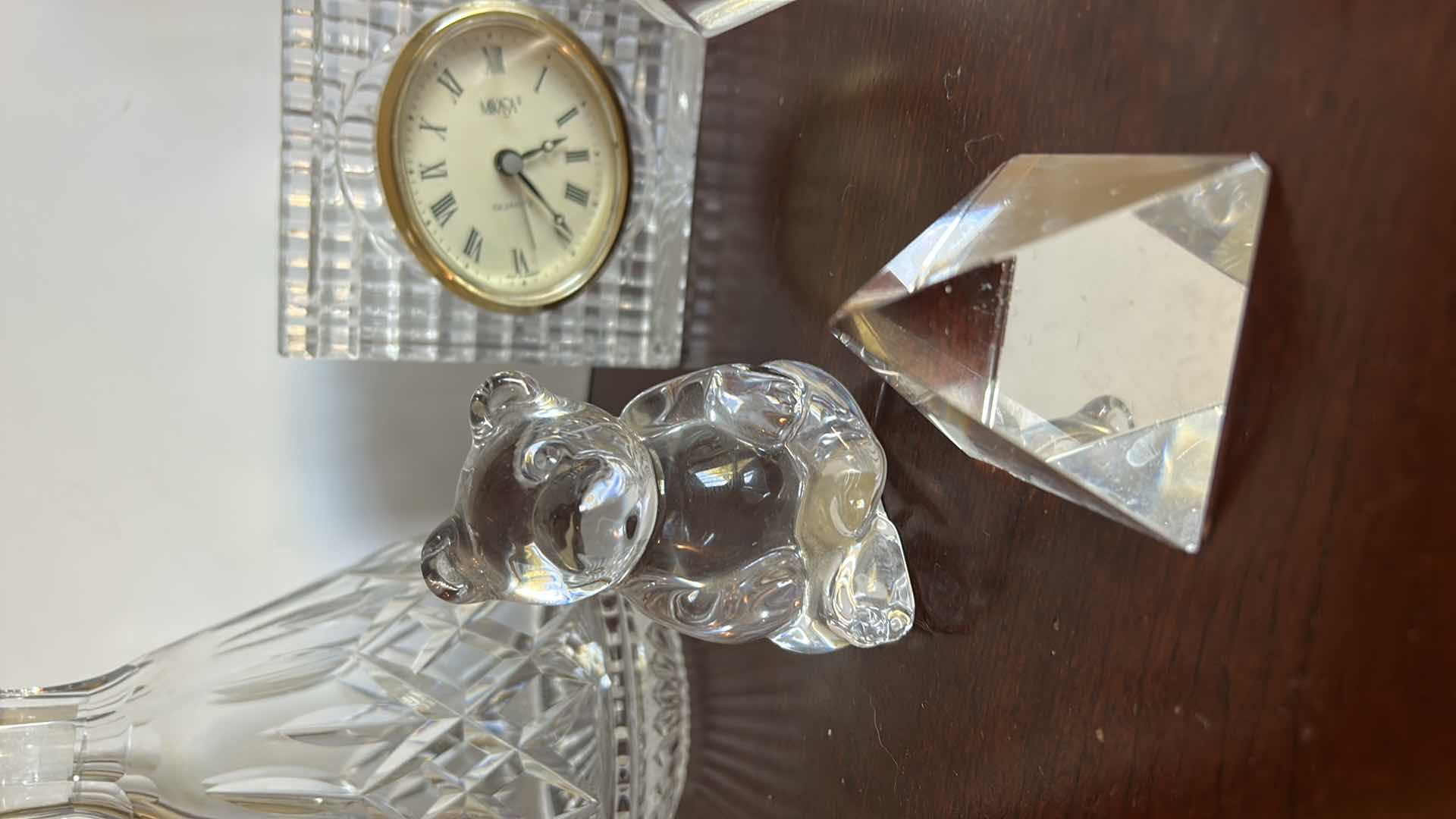 Photo 1 of CRYSTAL AND GLASS ASSORTMENT