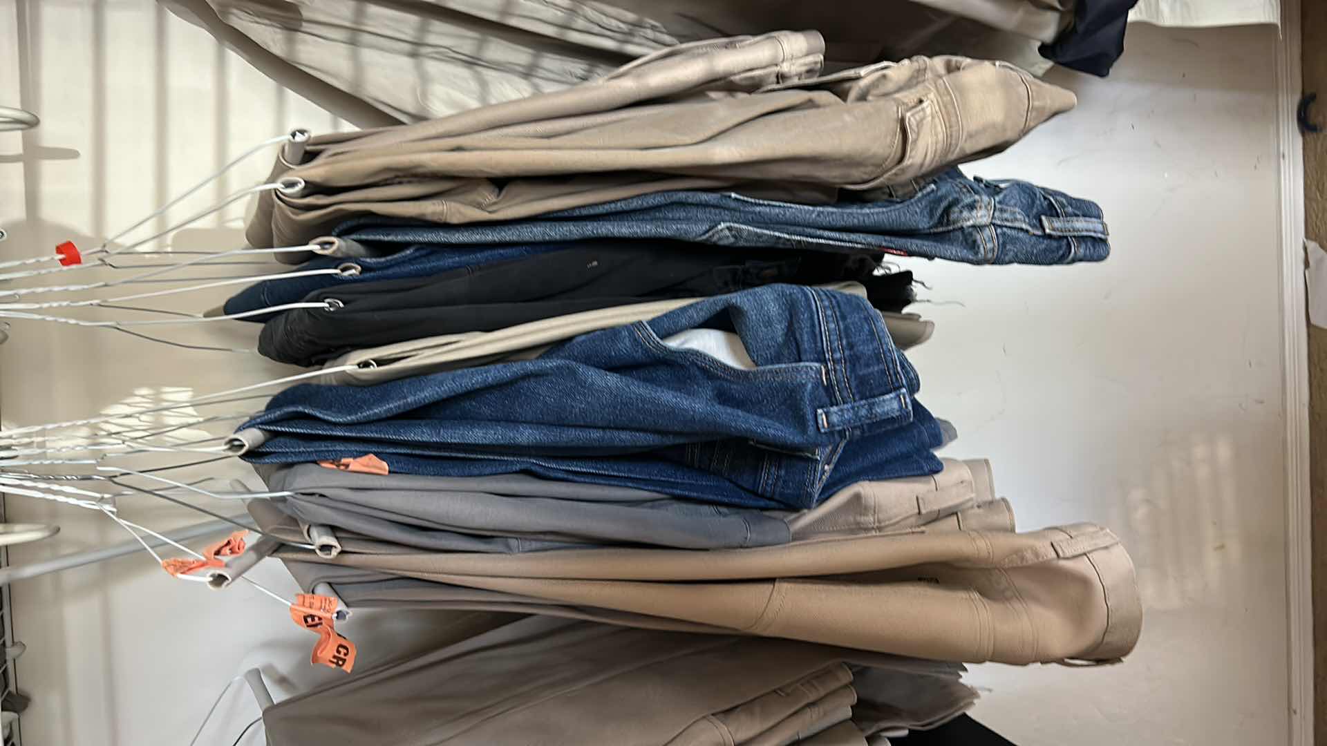 Photo 1 of 12 PAIRS MENS PANTS MOSTLY WAIST 38 and 40 LENGTH 29