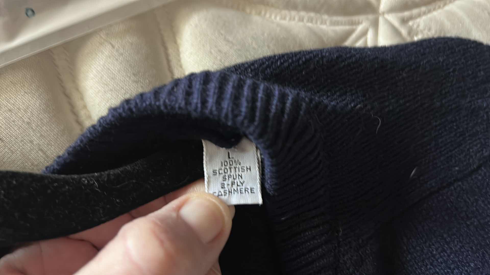 Photo 1 of MENS 100% CASHMERE SPORTS JACKET AND 2 CASHMERE SWEATERS