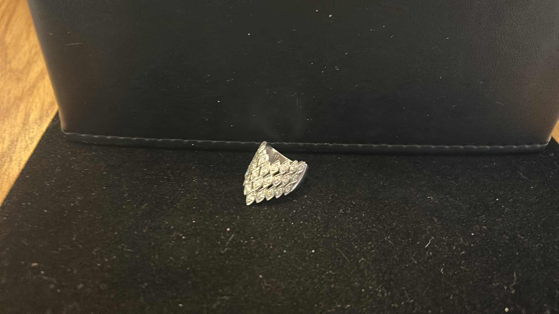 Photo 1 of FINE JEWELRY- 14K DIAMOND RING ESTIMATED SIZE 5-6