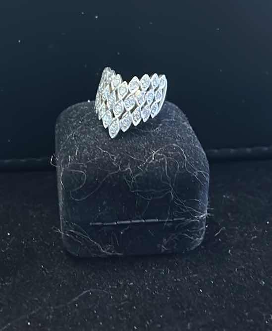 Photo 1 of FINE JEWELRY- 14K DIAMOND RING ESTIMATED SIZE 5-6