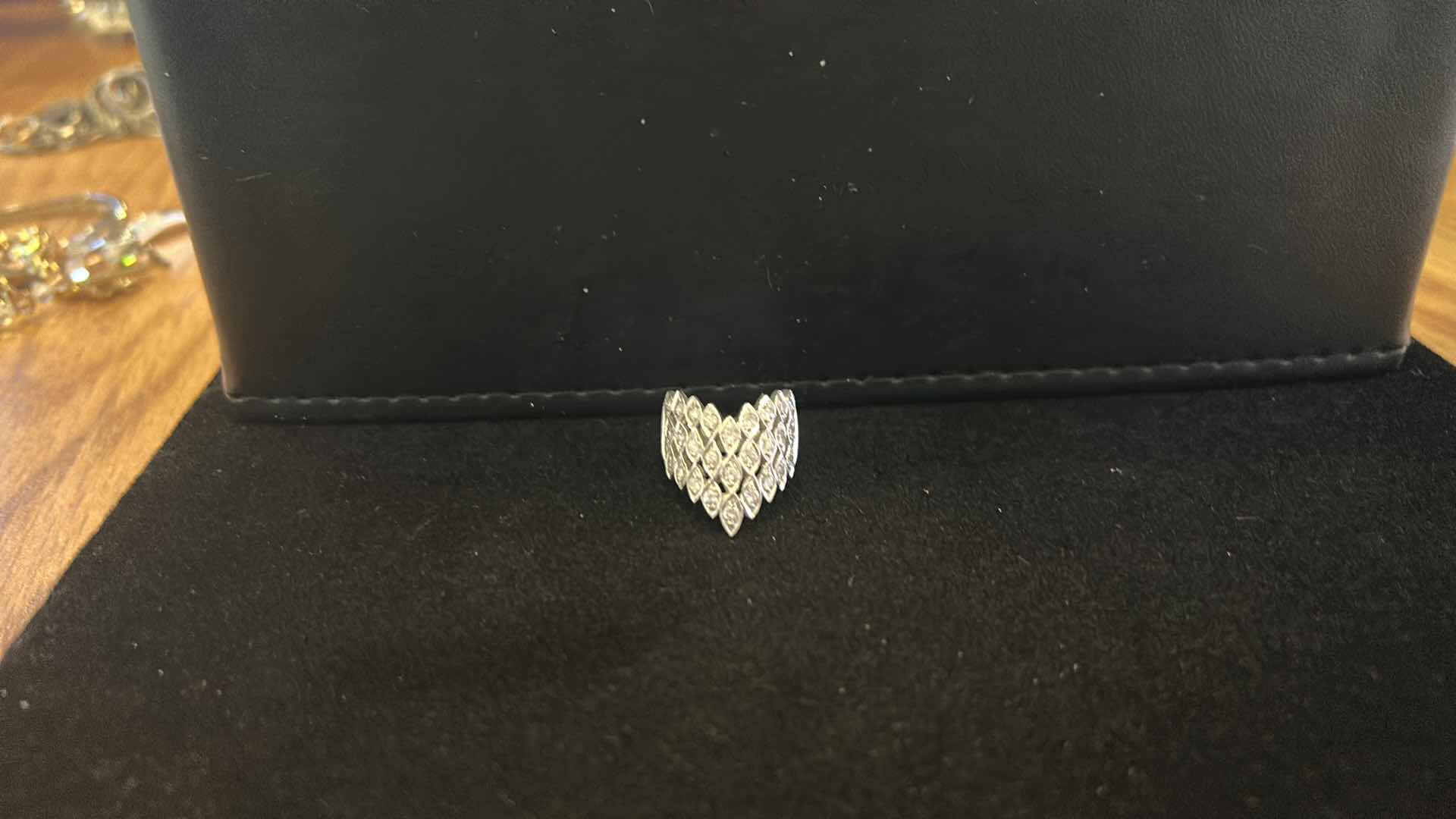 Photo 1 of FINE JEWELRY- 14K DIAMOND RING ESTIMATED SIZE 5-6