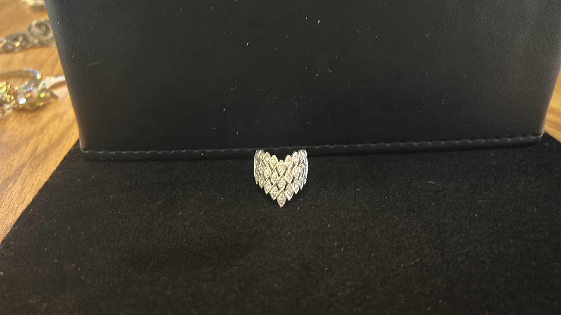 Photo 1 of FINE JEWELRY- 14K DIAMOND RING ESTIMATED SIZE 5-6