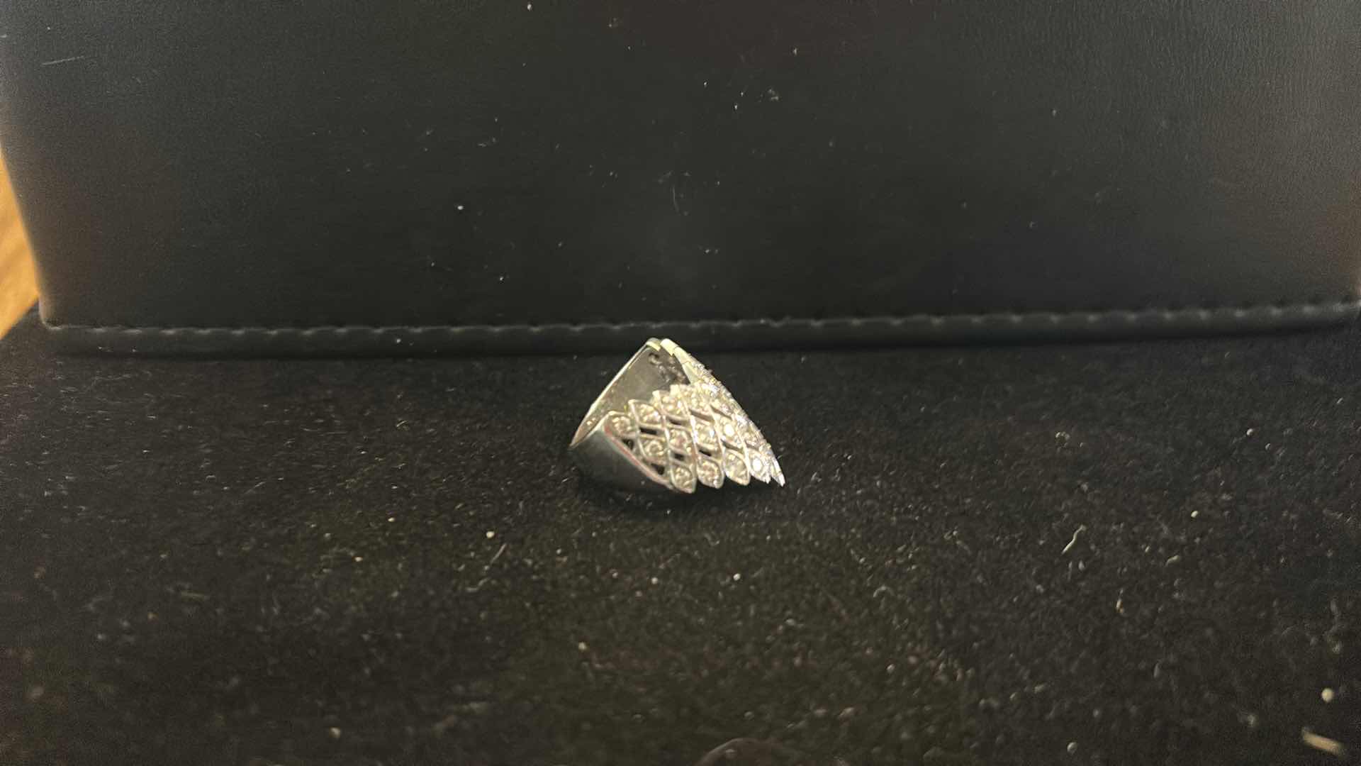 Photo 1 of FINE JEWELRY- 14K DIAMOND RING ESTIMATED SIZE 5-6