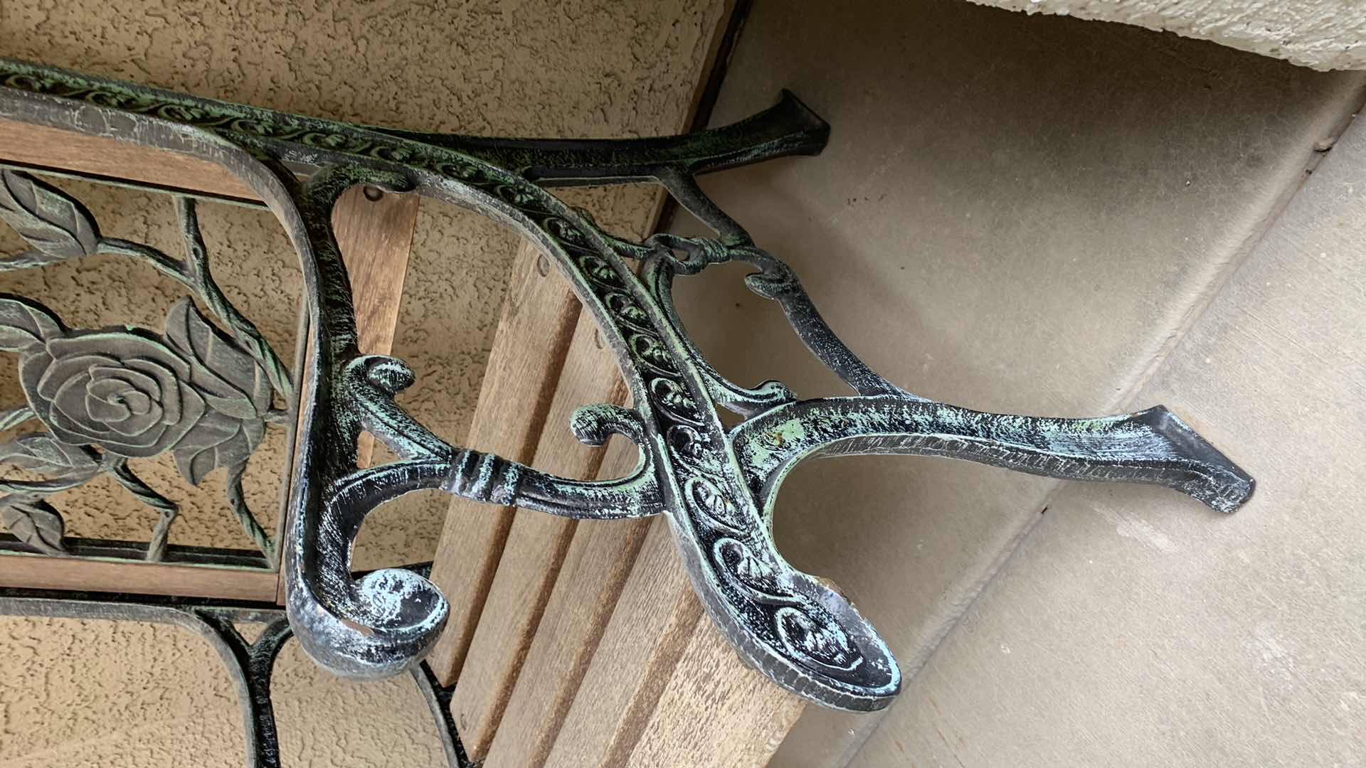 Photo 1 of BERKELEY FORGE IRON AND WOOD CHAIR