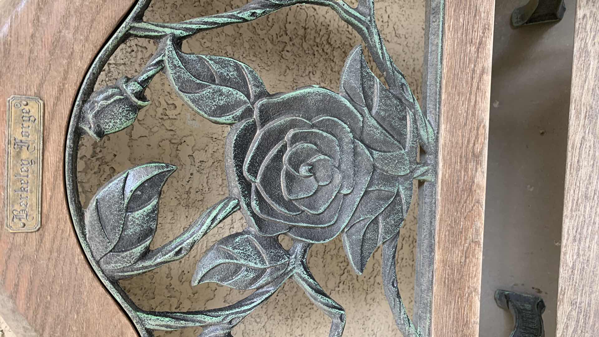 Photo 4 of BERKELEY FORGE IRON AND WOOD CHAIR