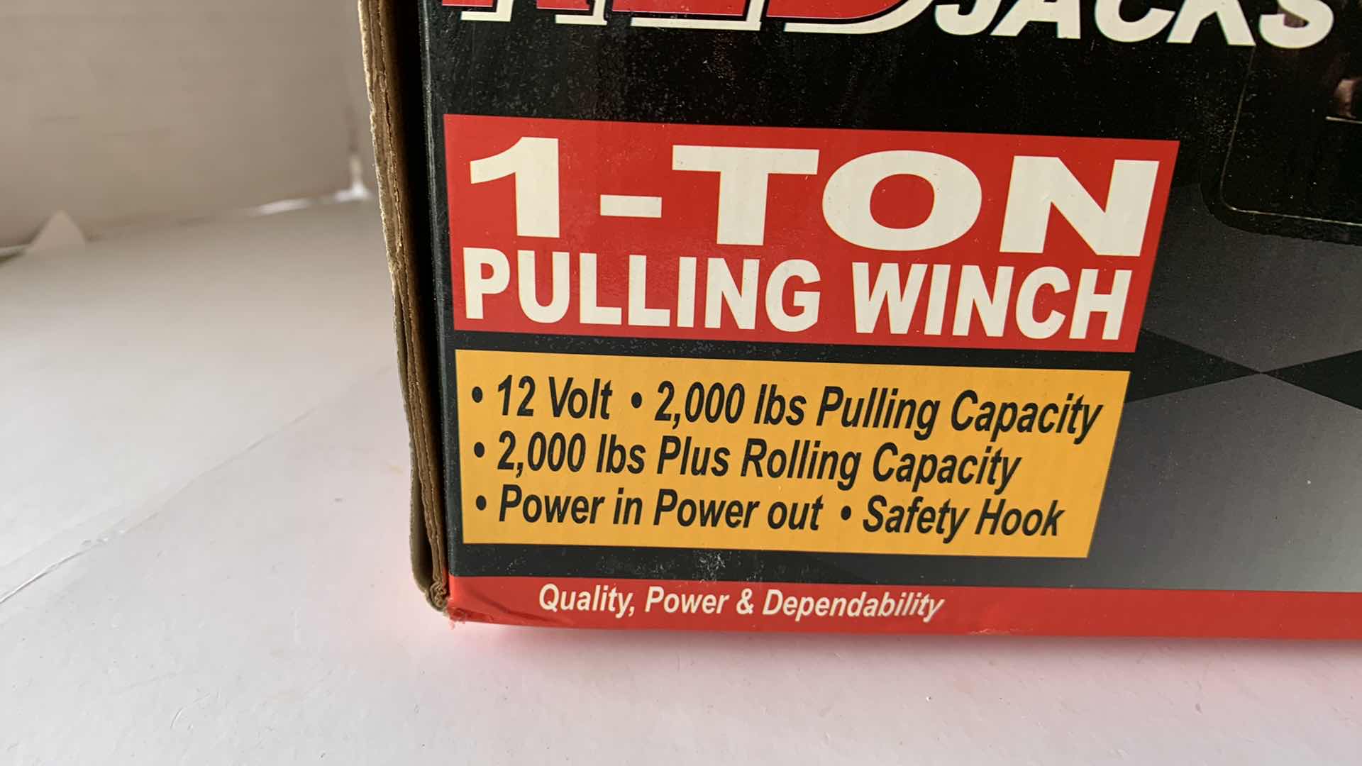 Photo 1 of TORIN BIG RED JACK ONE TON PULLING WINCH