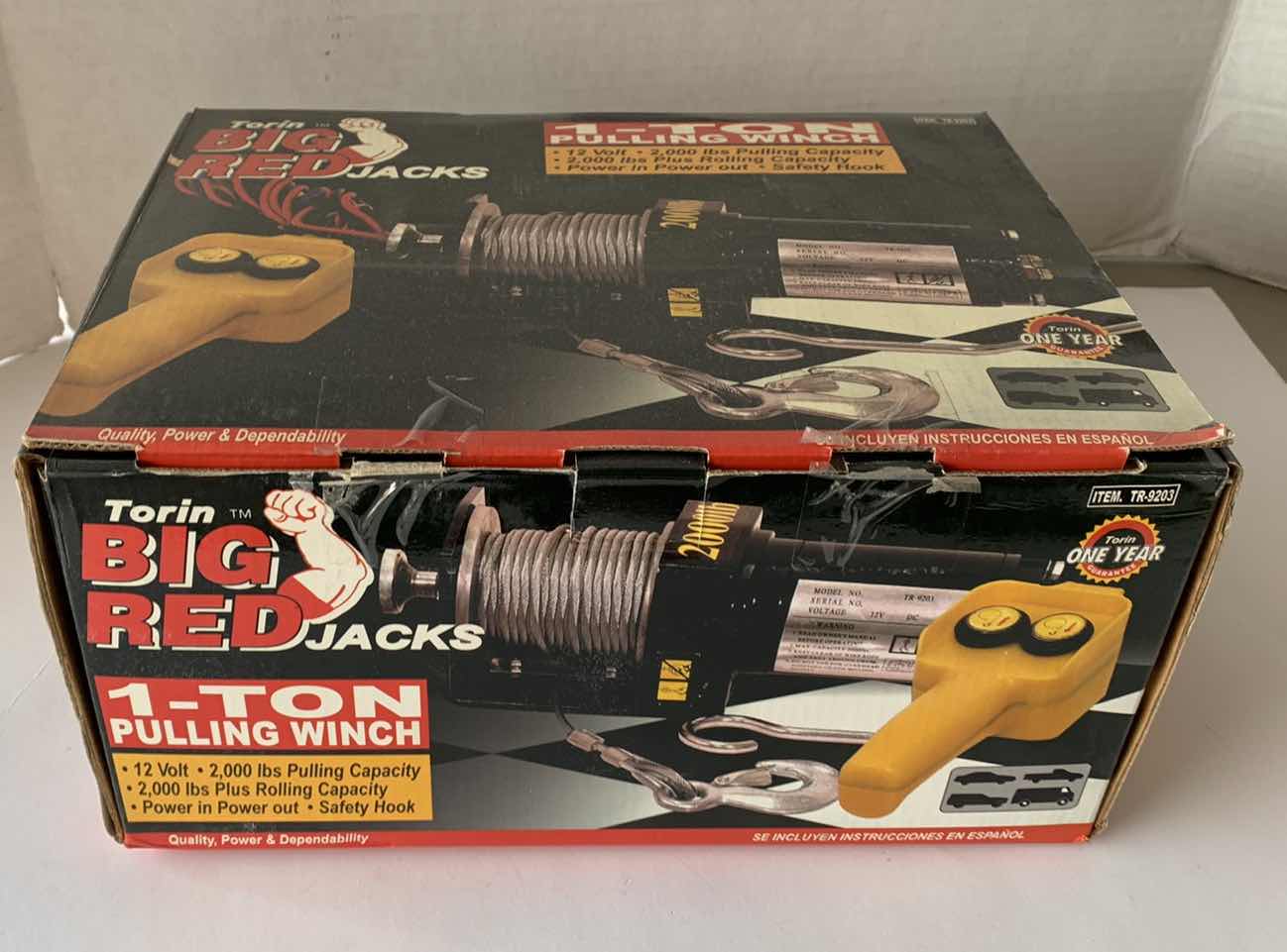 Photo 1 of TORIN BIG RED JACK ONE TON PULLING WINCH