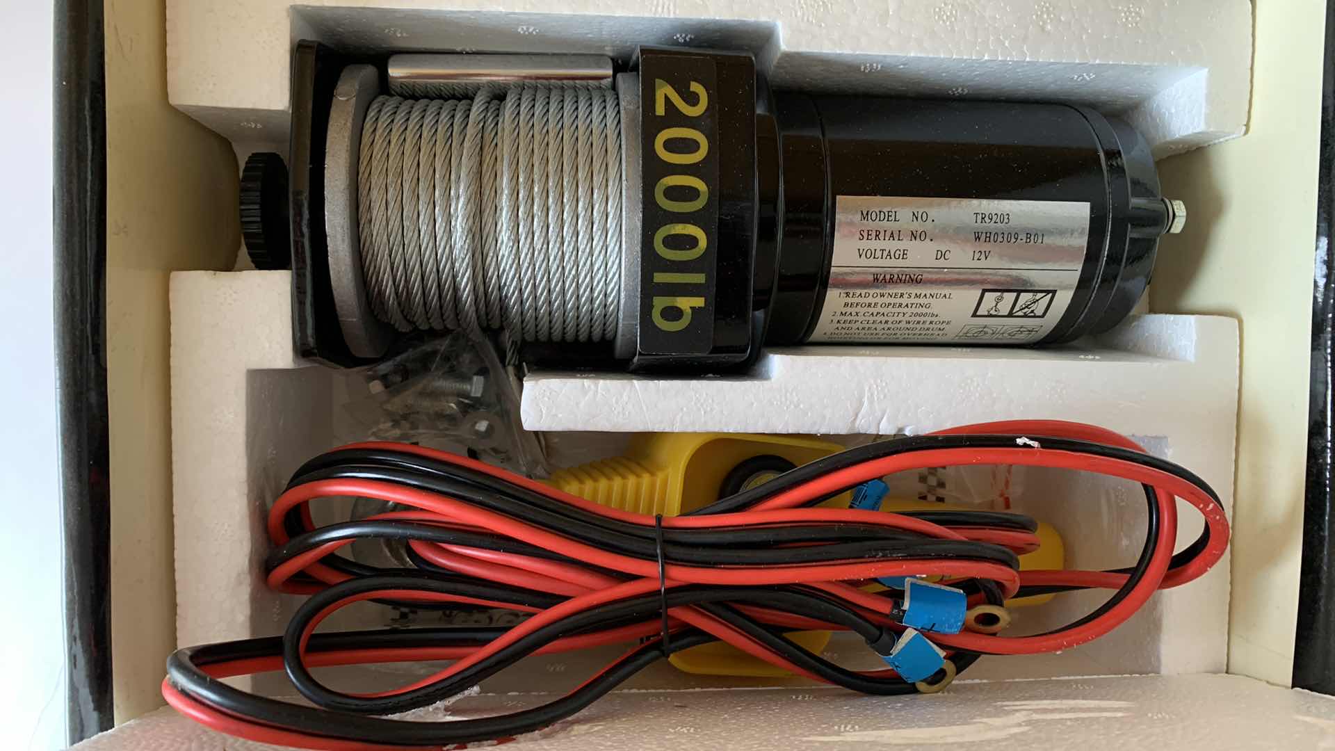 Photo 1 of TORIN BIG RED JACK ONE TON PULLING WINCH