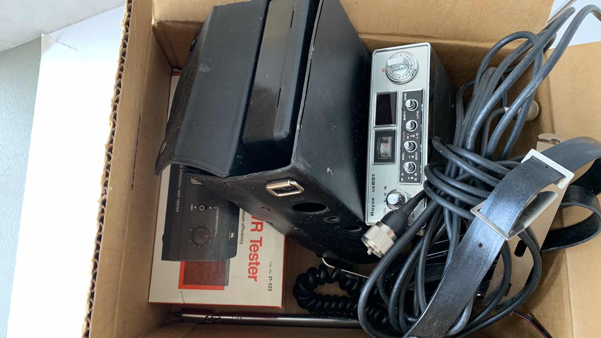 Photo 1 of VINTAGE ROYCE CB751 RADIO WITH ANTENNA