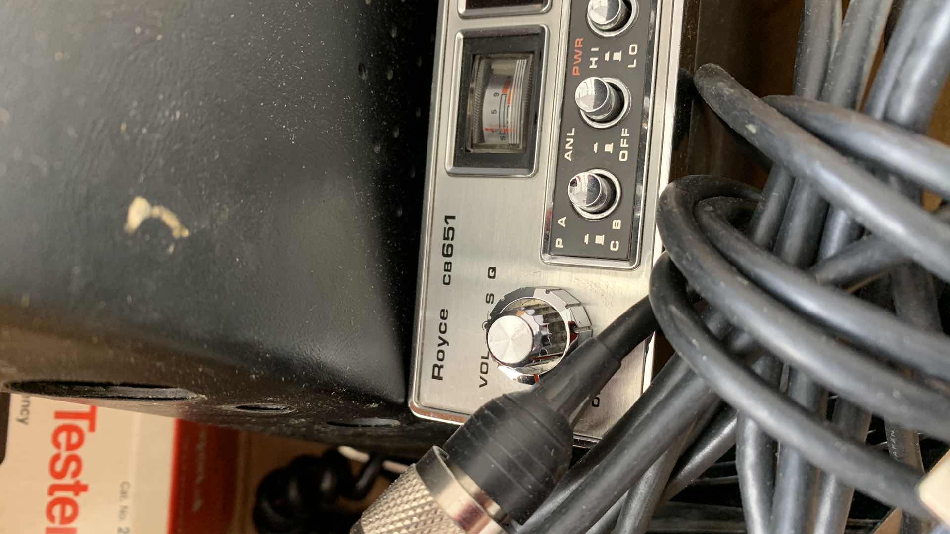 Photo 2 of VINTAGE ROYCE CB751 RADIO WITH ANTENNA