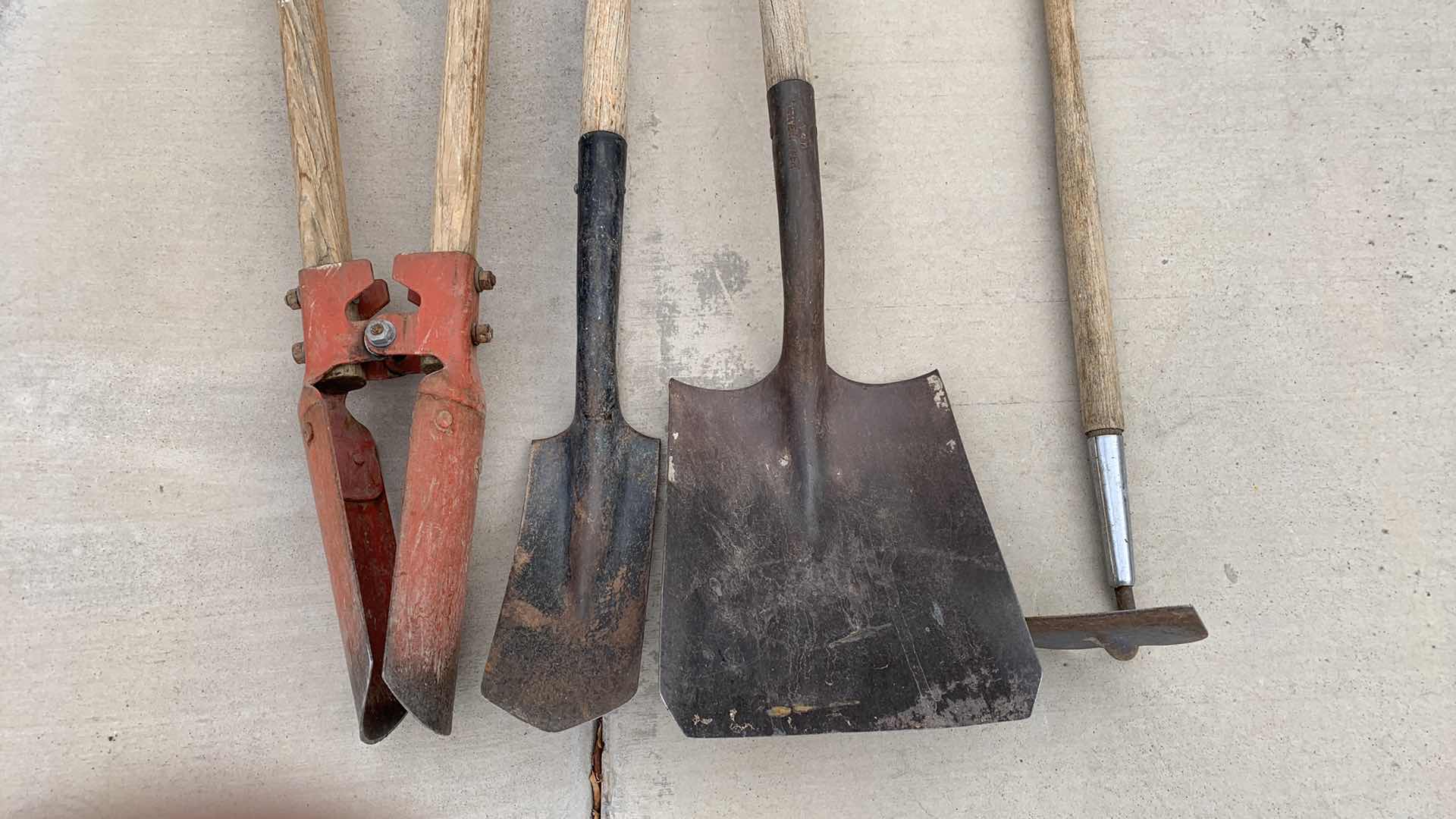 Photo 1 of GARDEN TOOLS SHOVELS AND HOES