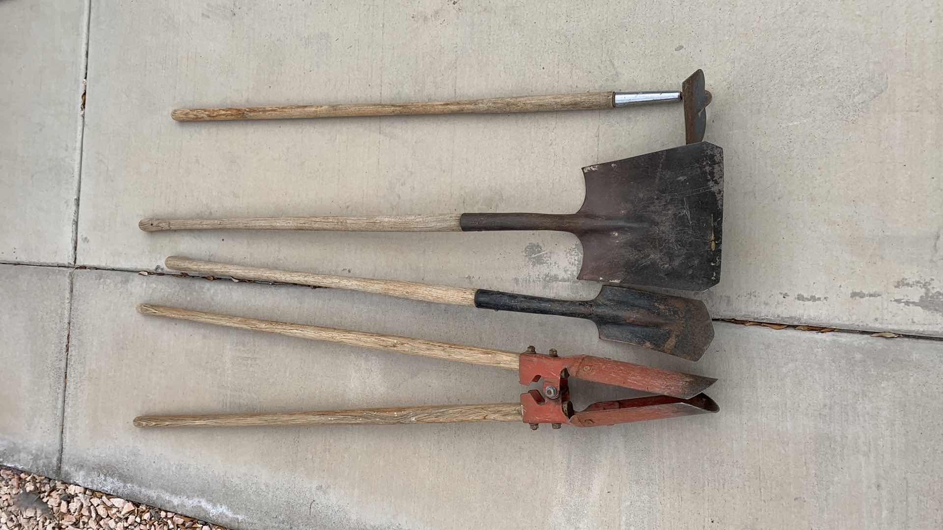 Photo 1 of GARDEN TOOLS SHOVELS AND HOES