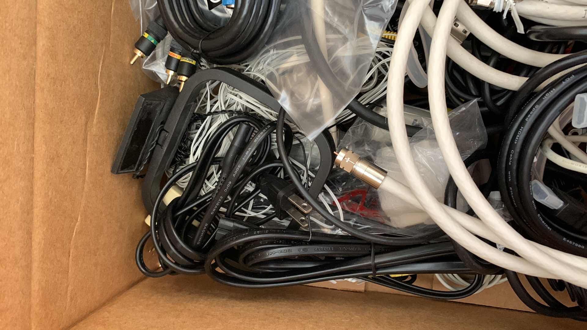 Photo 1 of AUDIO AND VIDEO CABLES