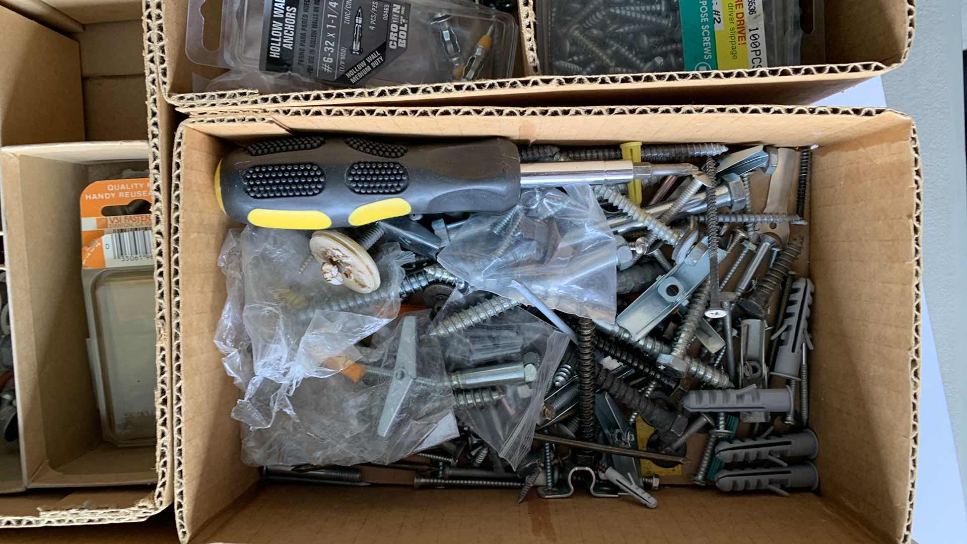 Photo 1 of ASSORTED SCREWS