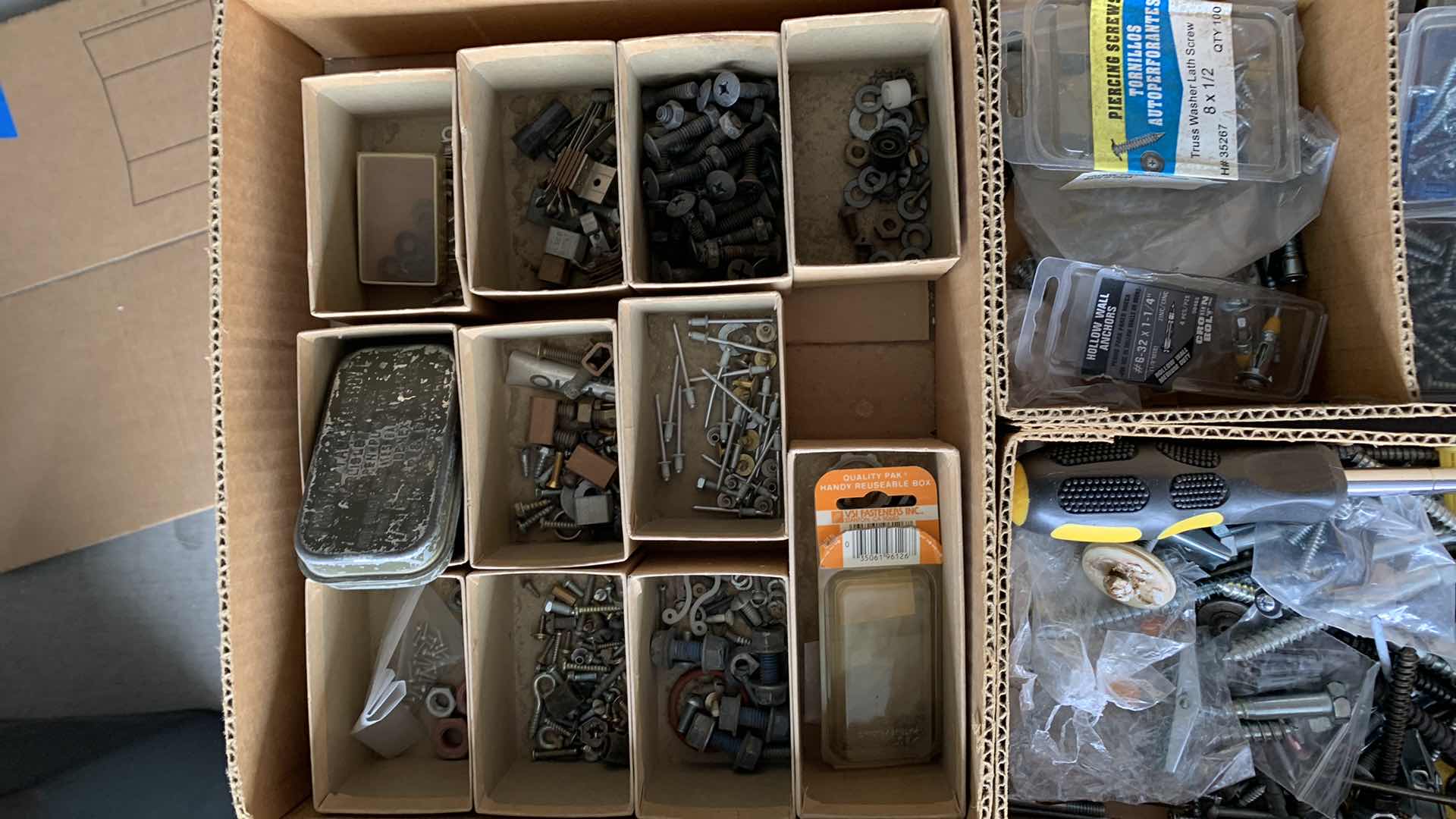 Photo 1 of ASSORTED SCREWS