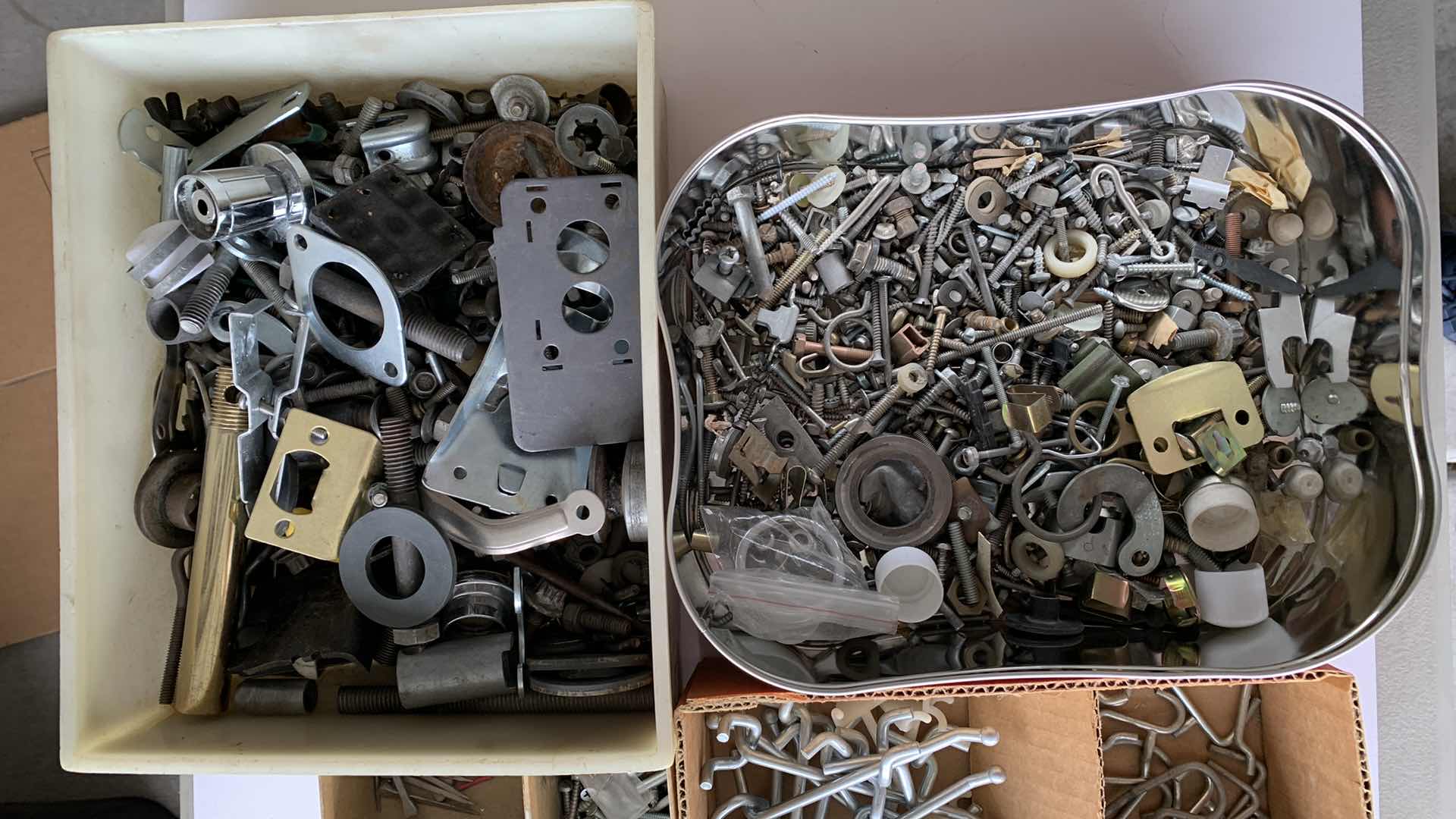 Photo 1 of GARAGE ITEMS: NAILS AND SCREWS