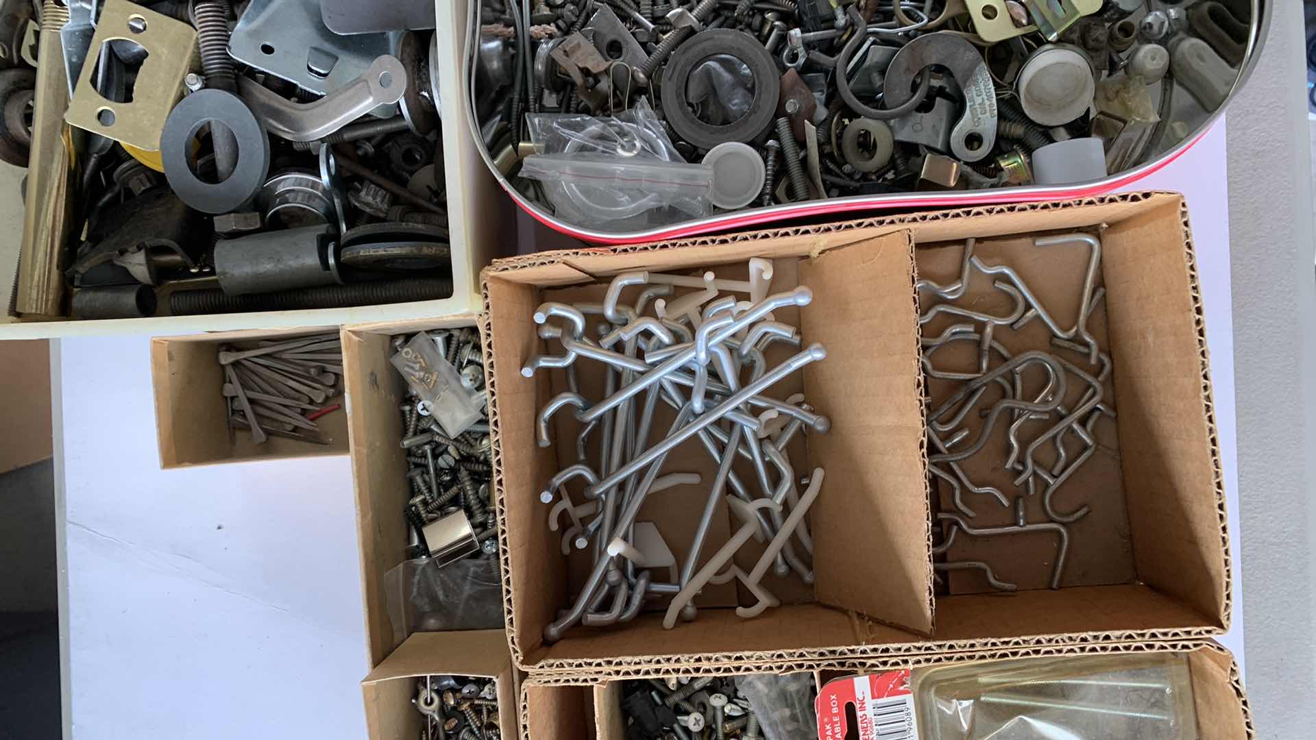 Photo 1 of GARAGE ITEMS: NAILS AND SCREWS