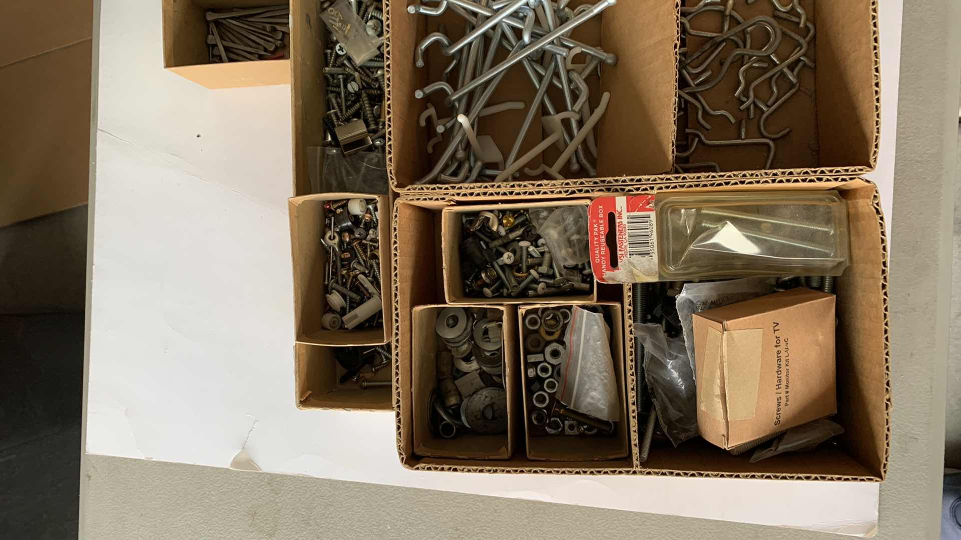 Photo 1 of GARAGE ITEMS: NAILS AND SCREWS