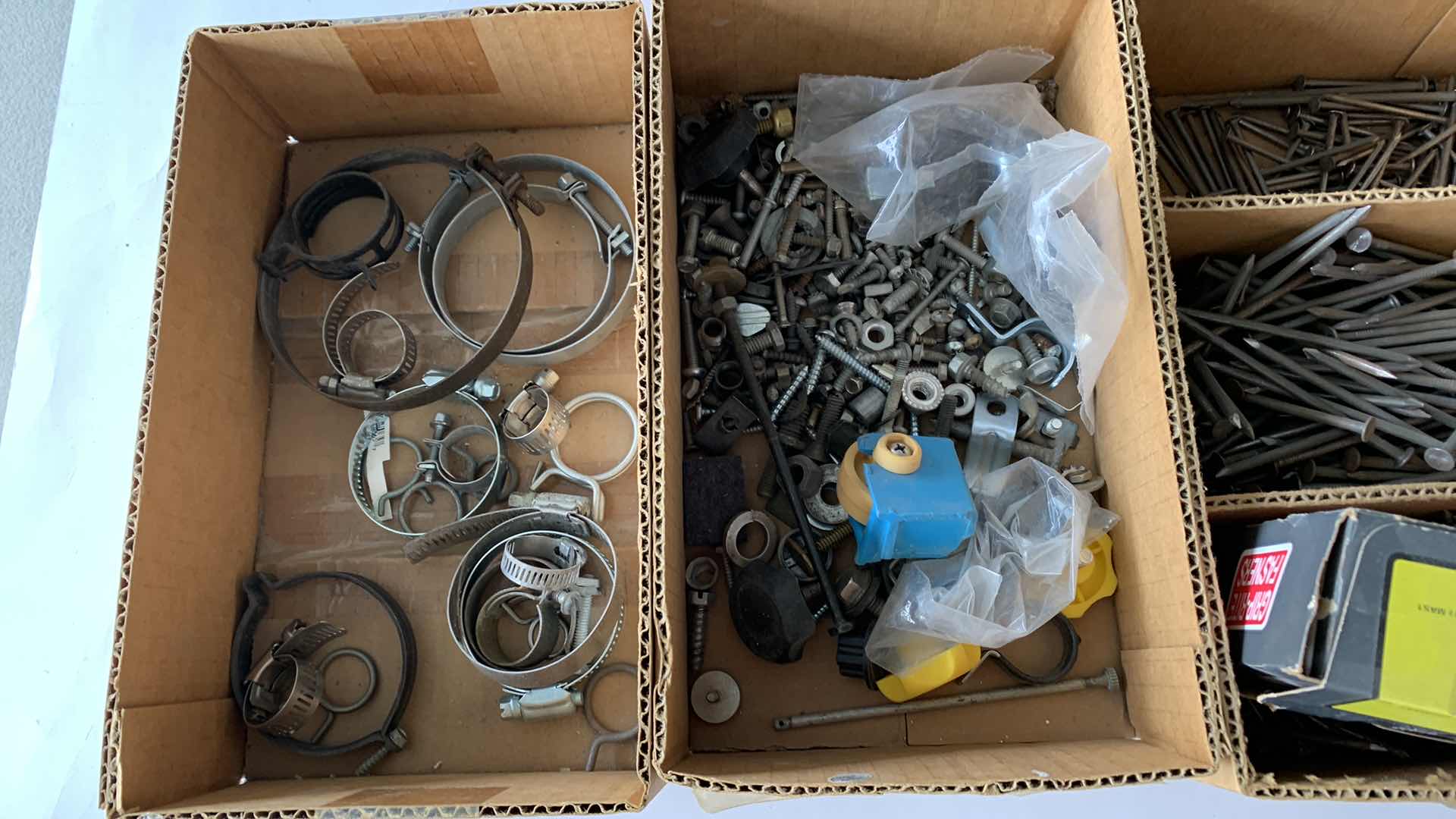 Photo 2 of GARAGE ITEMS: NAILS AND SCREWS