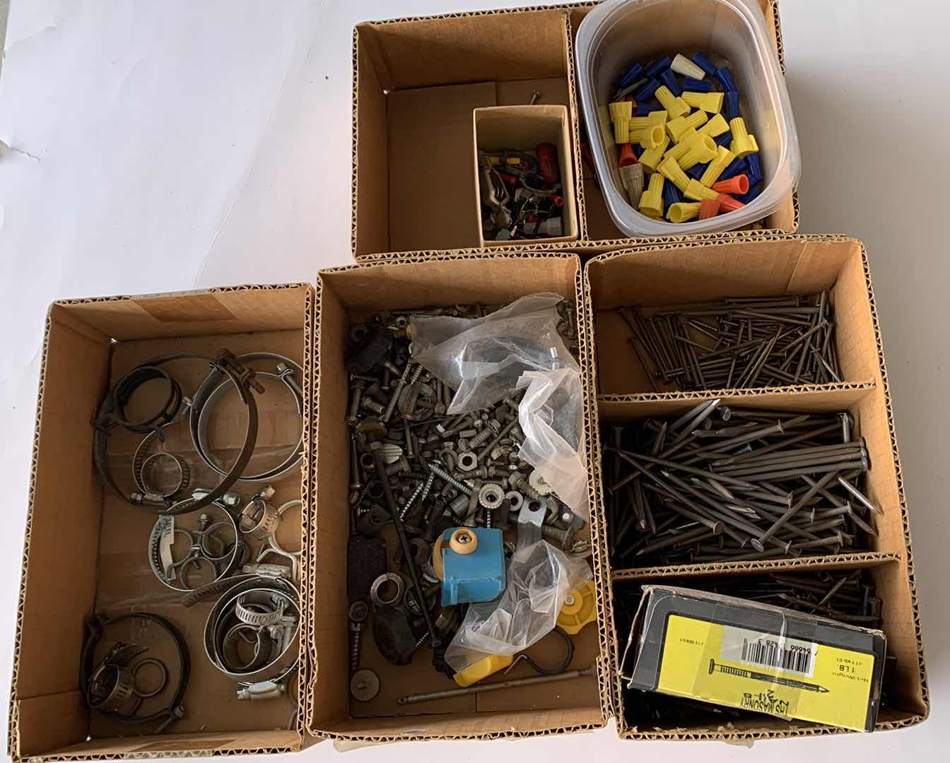 Photo 1 of GARAGE ITEMS: NAILS AND SCREWS