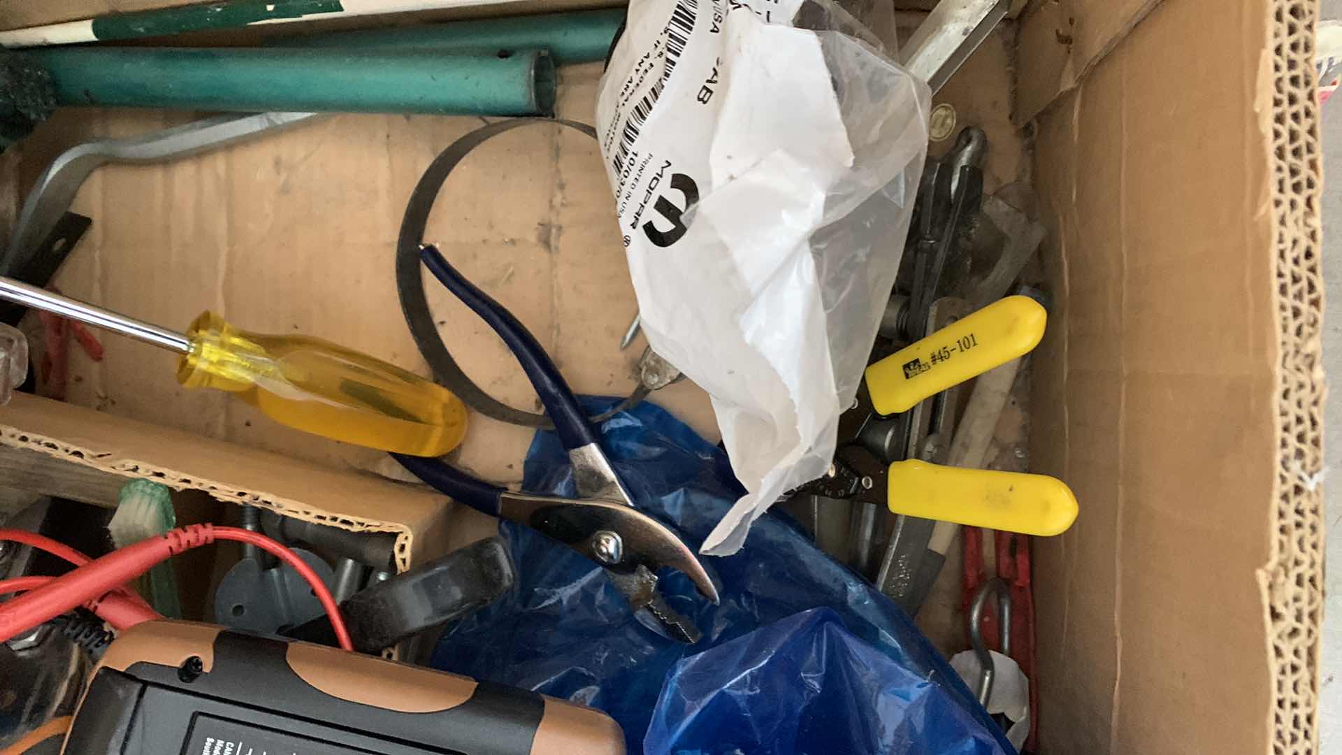 Photo 2 of CAR JACK, HAMMER AND ASSORTED TOOLS