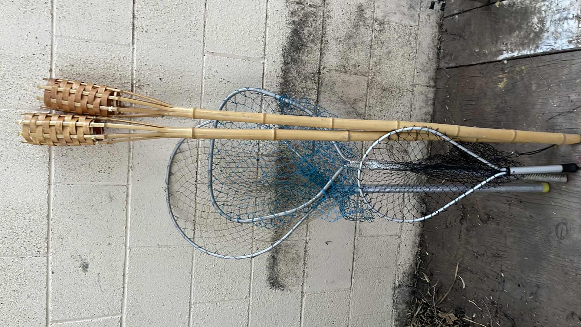 Photo 1 of FISHING NETS AND TACKLE BOX 