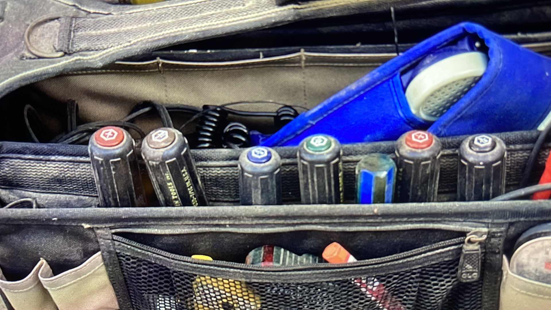 Photo 1 of ELECTRICIAN TOOL BAG FULL 