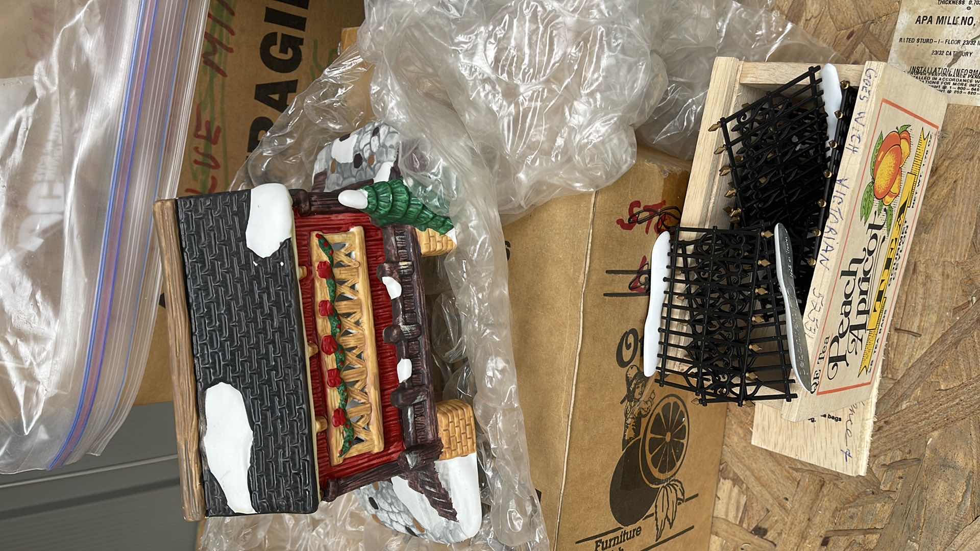 Photo 1 of CHRISTMAS VILLAGE PIECES / SUPPLIES AND MORE