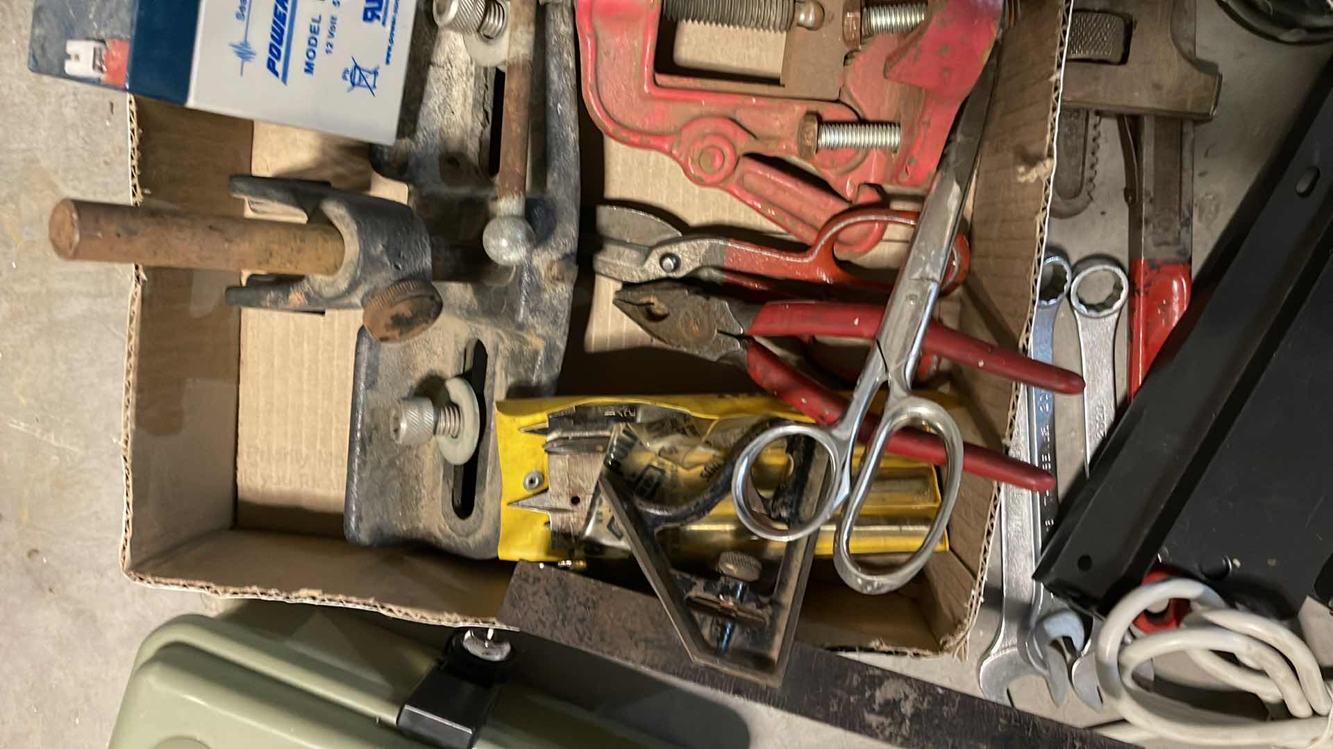 Photo 1 of HOUSEHOLD GARAGE TOOLBOX ITEMS