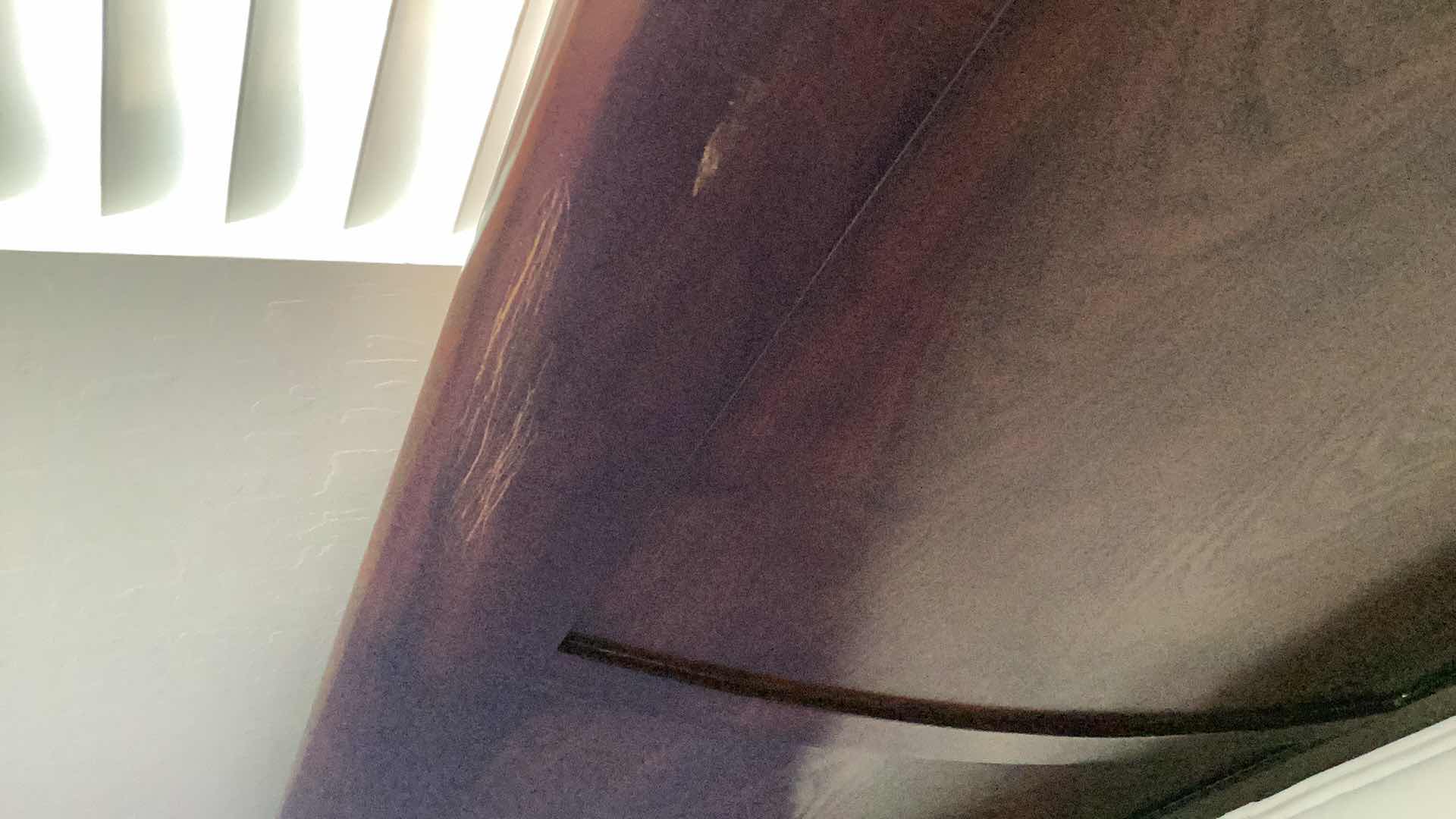 Photo 1 of MAHOGANY SOLID WOOD QUEEN SIZE BED FRAME - MATTRESS & BOXSPRING NOT INCLUDED