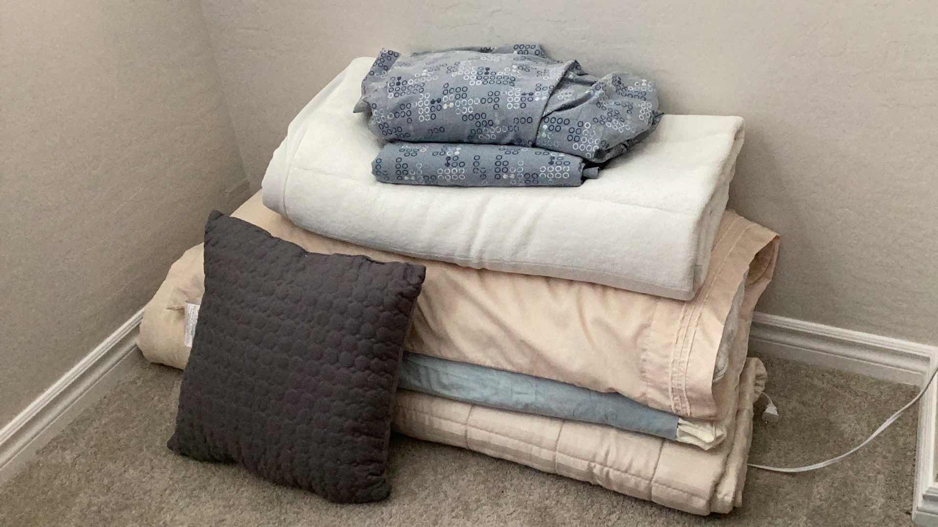 Photo 1 of COLLECTION OF QUEEN SIZE BEDDING & PILLOWS