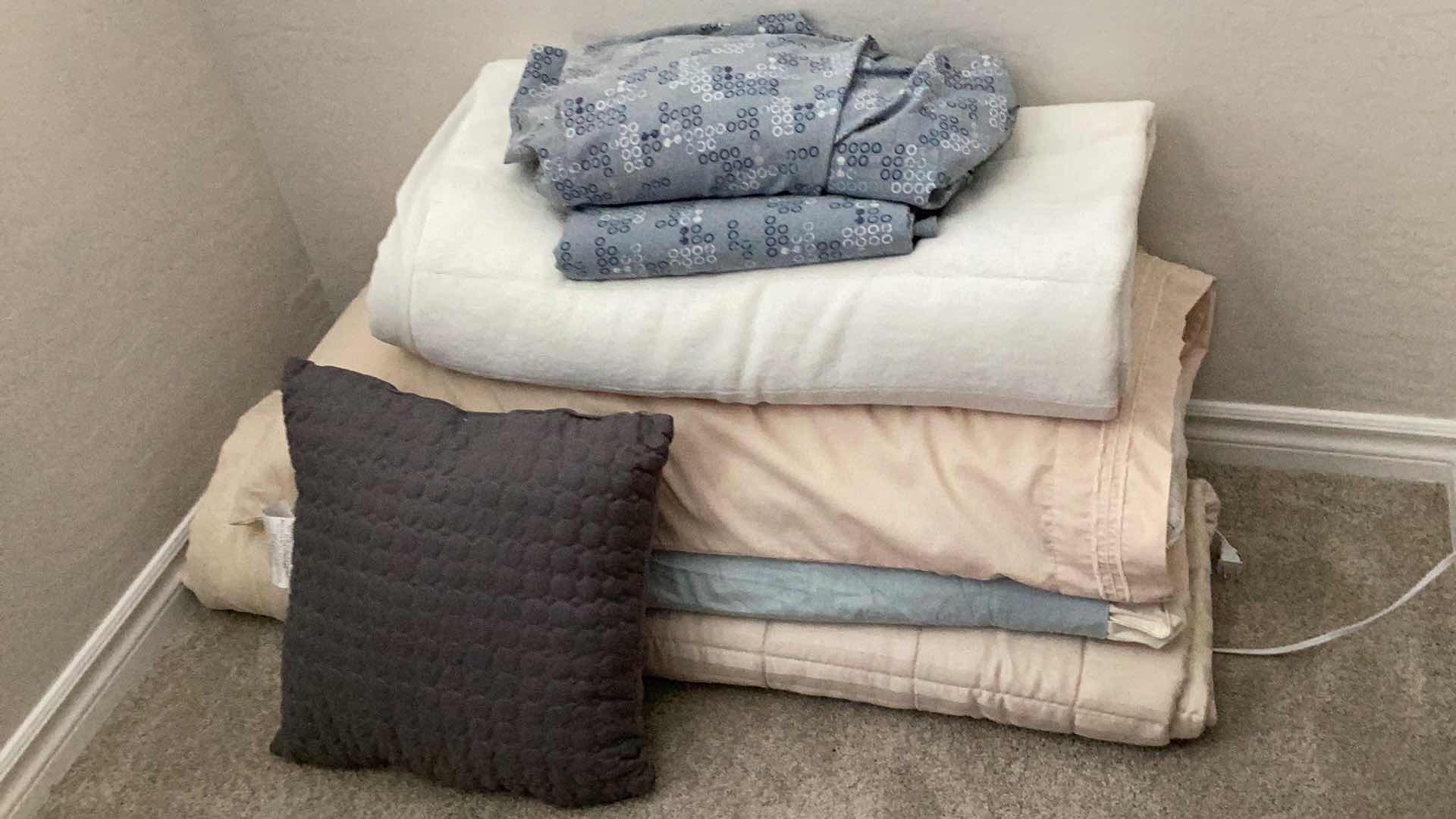 Photo 1 of COLLECTION OF QUEEN SIZE BEDDING & PILLOWS