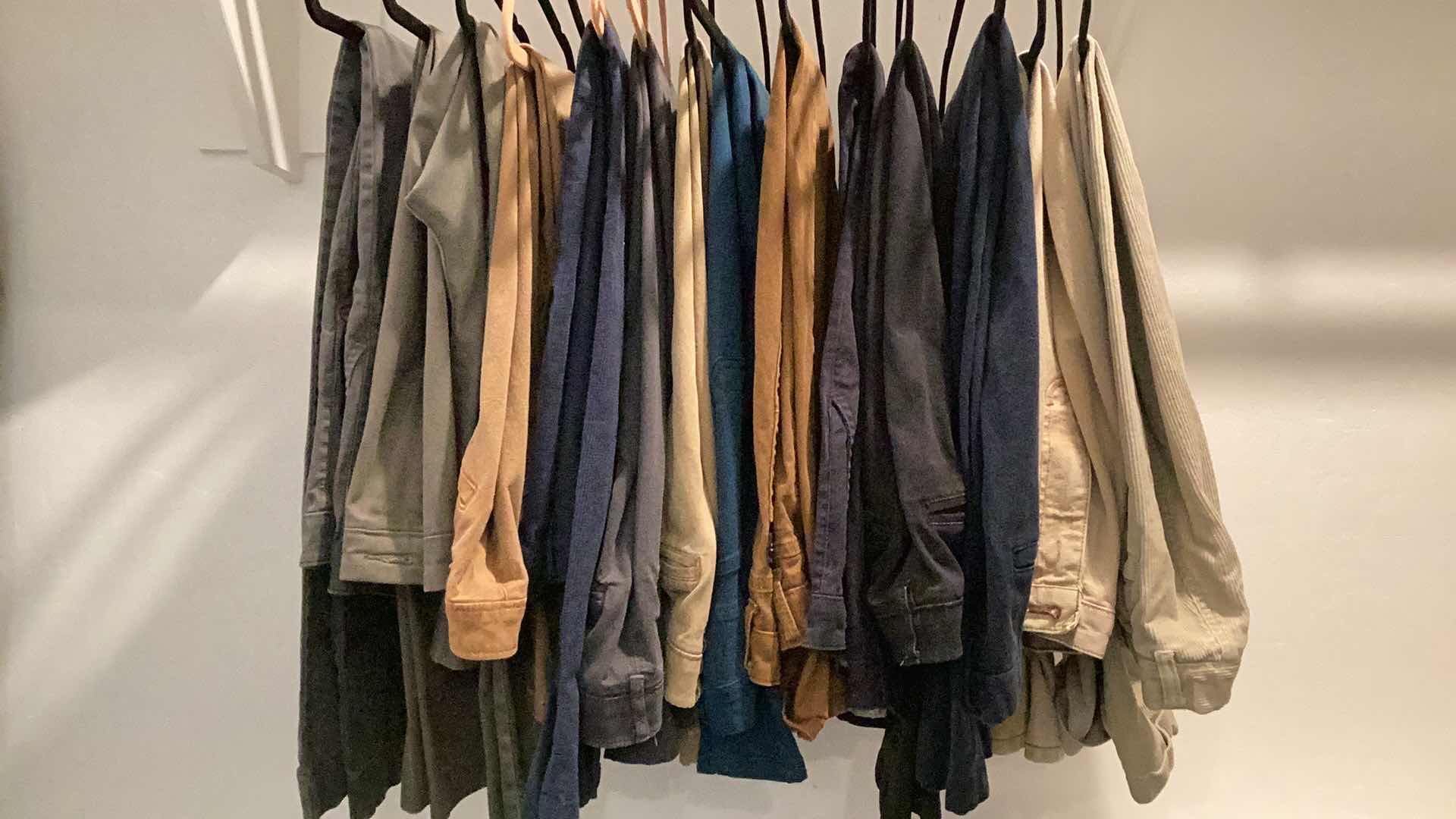 Photo 1 of MENS CASUAL PANTS SIZE 34/32 & 36/32 SOME DESIGNER- EDDIE BAURE / DOCKERS AND MORE