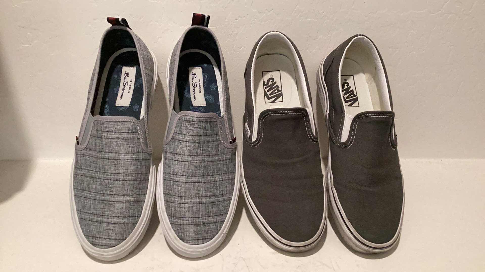 Photo 1 of MENS VANS & BEN SHERMAN SLIPON CASUAL SHOES SIZE 8.5