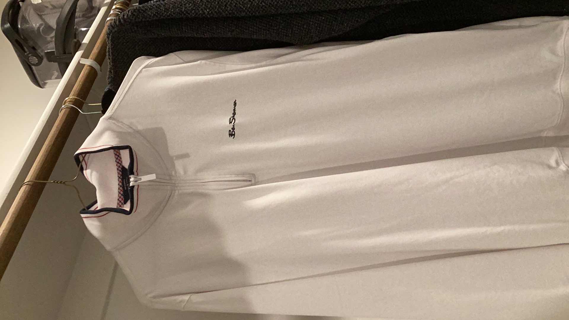 Photo 1 of MENS SWEATERS/LONG SLEEVE SHIRTS - SOME DESIGNER BUFFALO DAVID BITTON-BEN SHERMAN SIZE L 