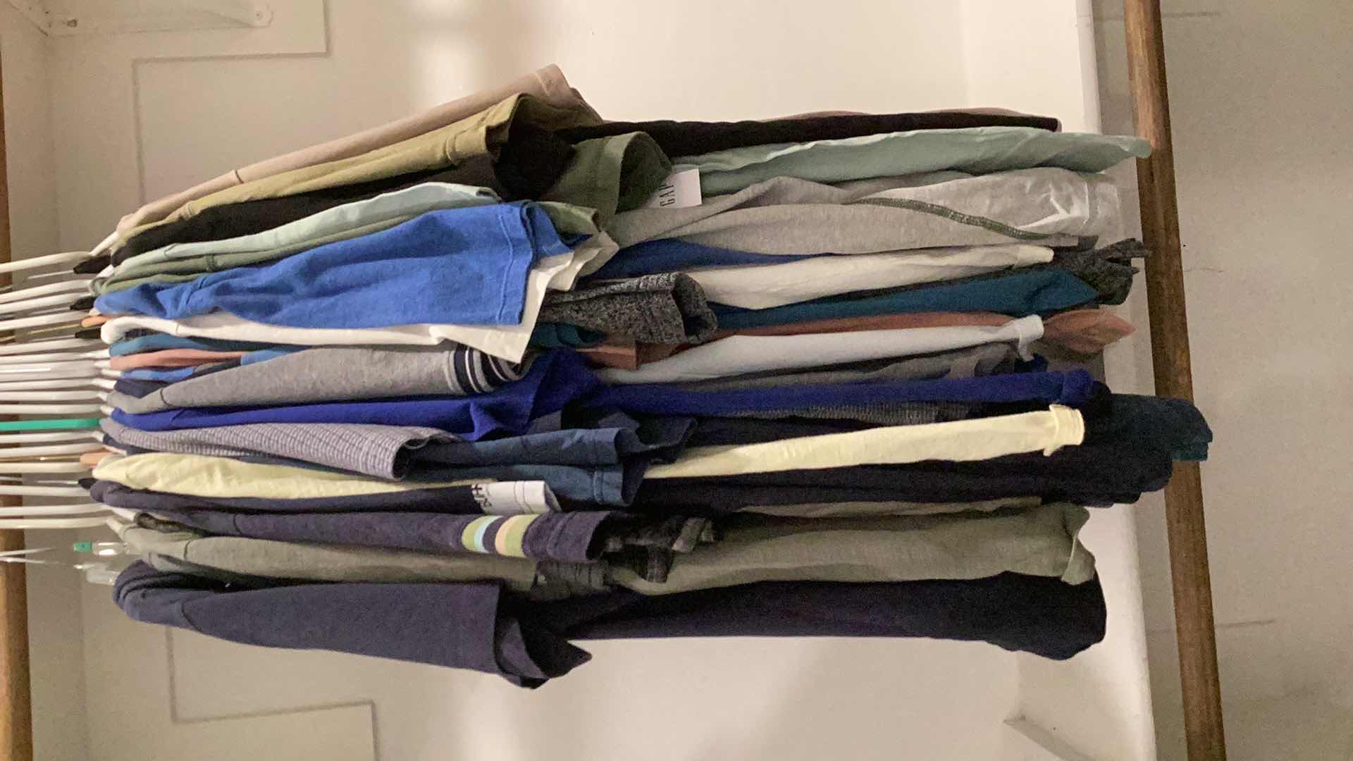 Photo 1 of MENS SHORT SLEEVE SHIRTS-SIZE L - SOME DESIGNER CONSTRUCT, NIKE, GAP, BUFFALO DAVID BITTON 