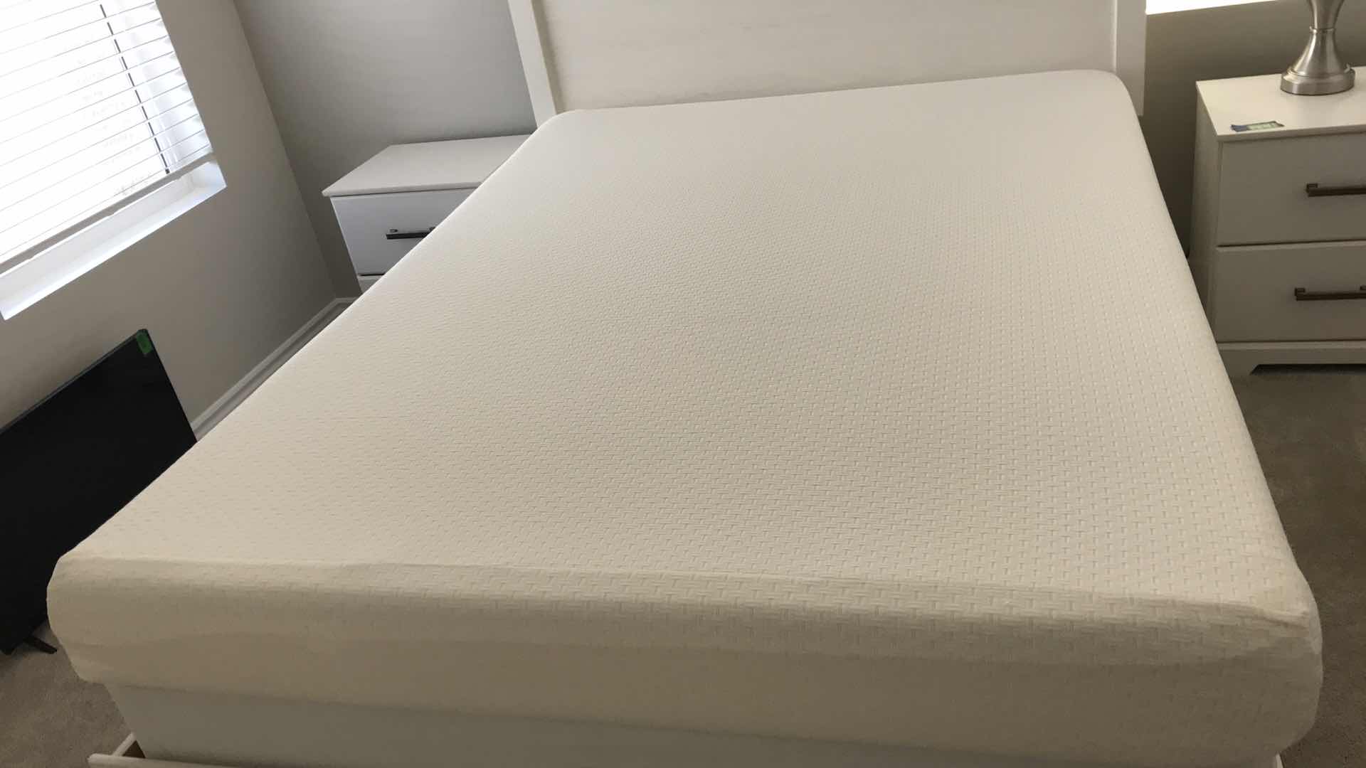 Photo 2 of AHLEY FURNITURE MEMORY FOAM QUEEN SIZE MATTRESS AND BOXSPRING -LIKE NEW 