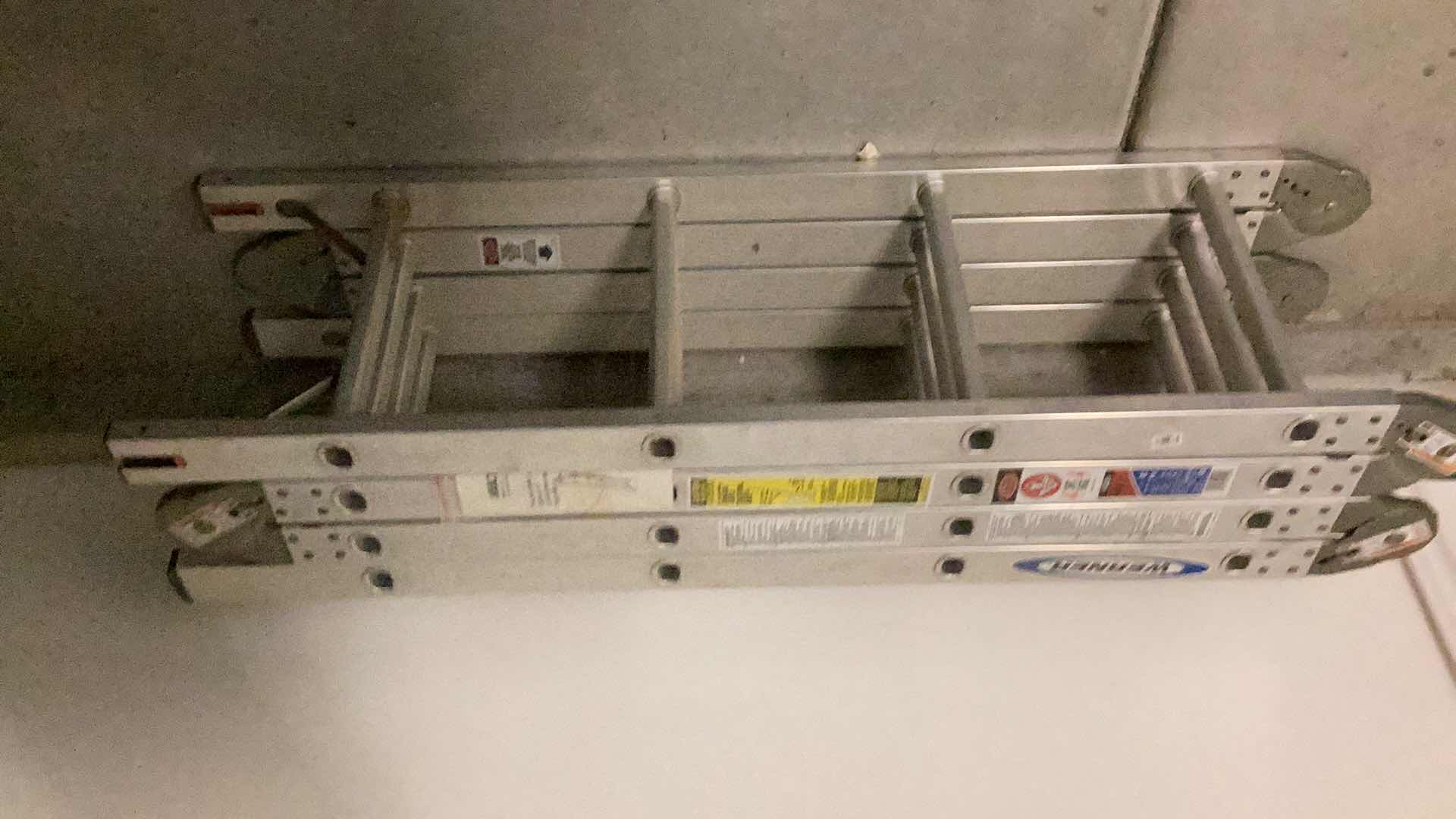 Photo 1 of WERNER SCUFFLING LADDER