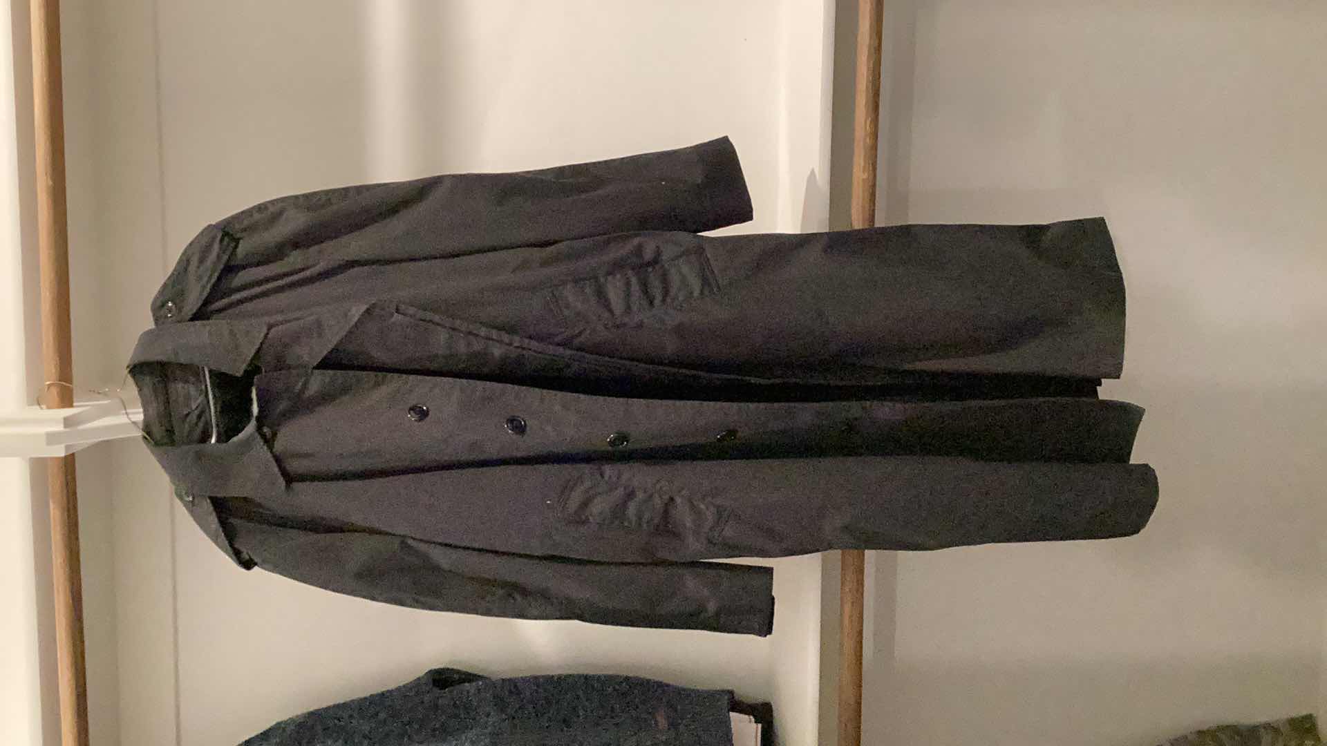 Photo 1 of USA MILITARY MENS TRENCHCOAT WITH REMOVABLE FUR LINING.