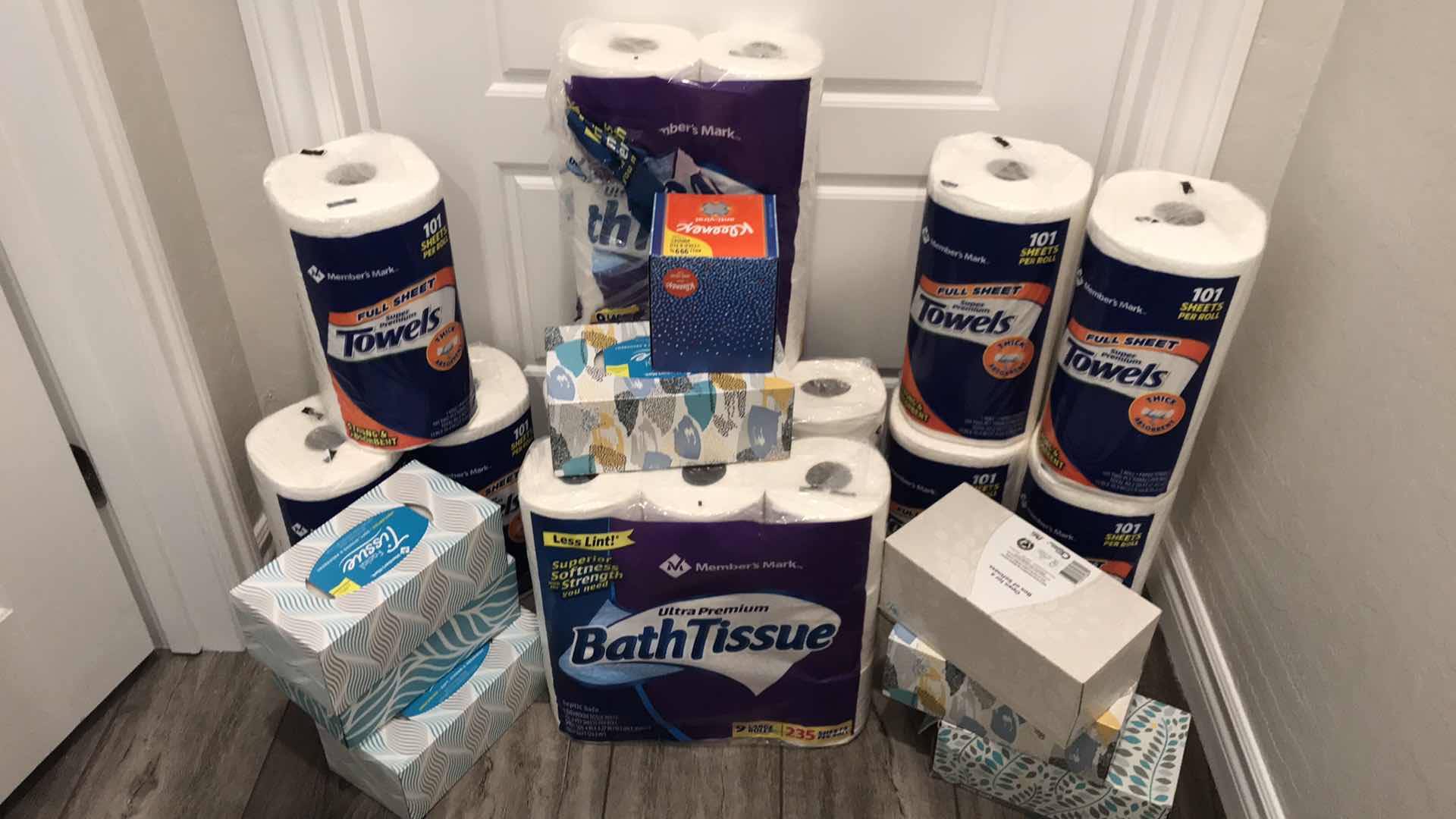 Photo 1 of PAPER TOWELS, TOILET PAPER, KLEENX