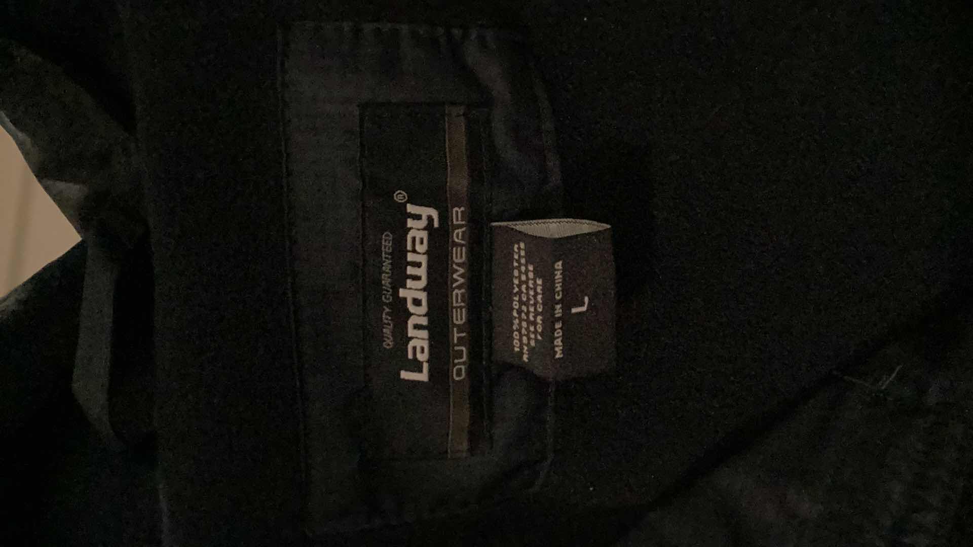 Photo 1 of MENS JACKETS SIZES LARGE BRANDS INCLUDE LANDWAY AND RENEGADE.