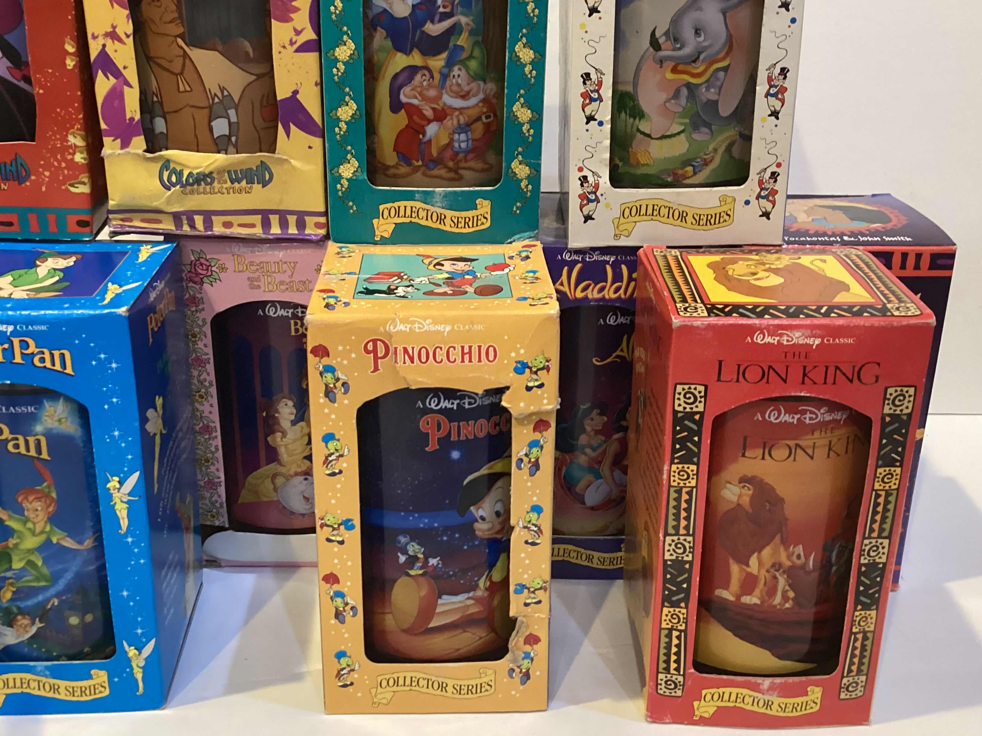 Photo 1 of DISNEY CLASSIC COLLECTABLE CUPS FROM BURGER KING 1994