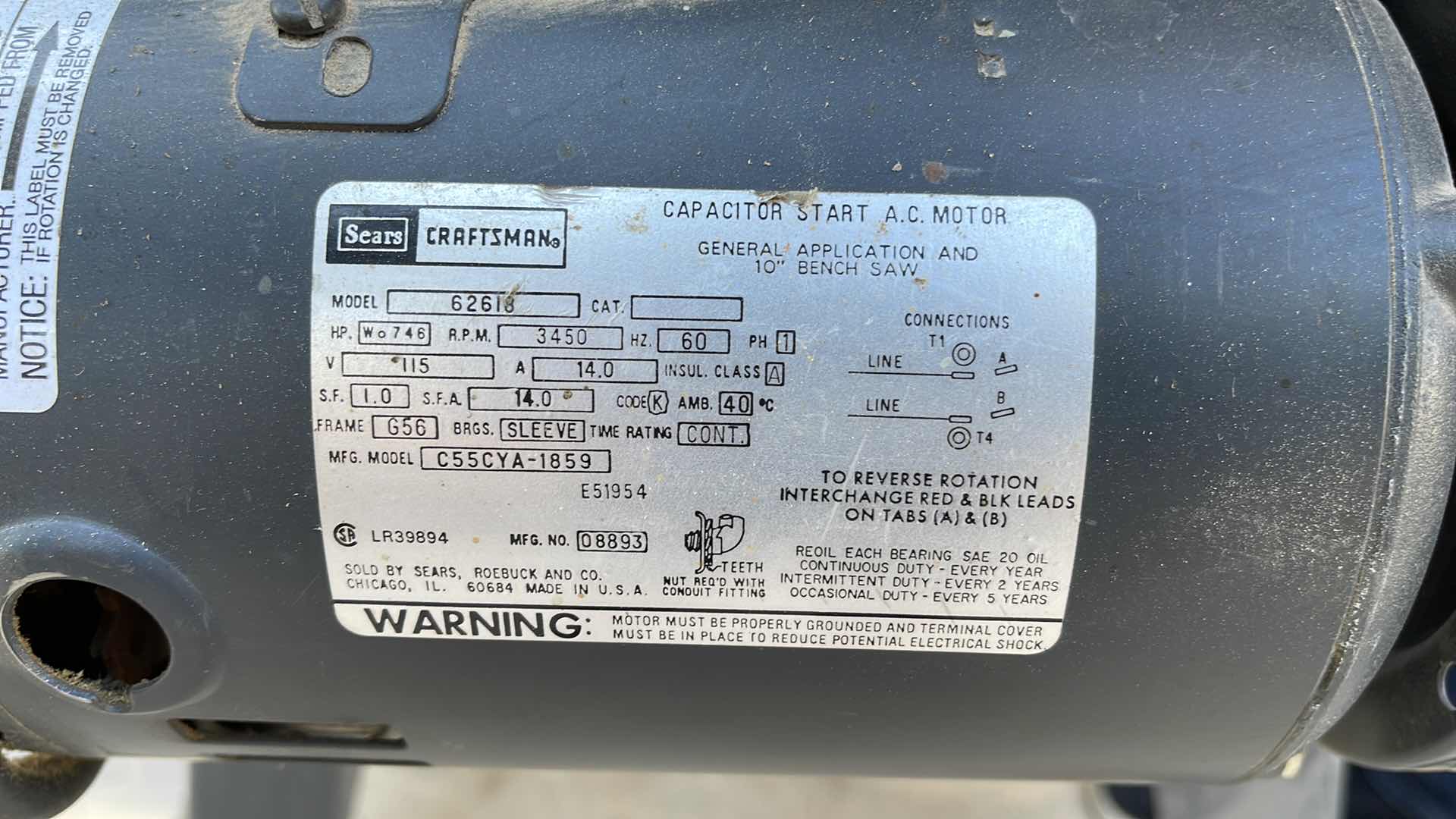 Photo 1 of TABLE SAW