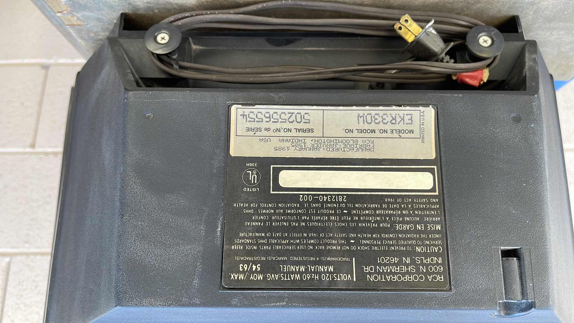 Photo 1 of VINTAGE RCA TV