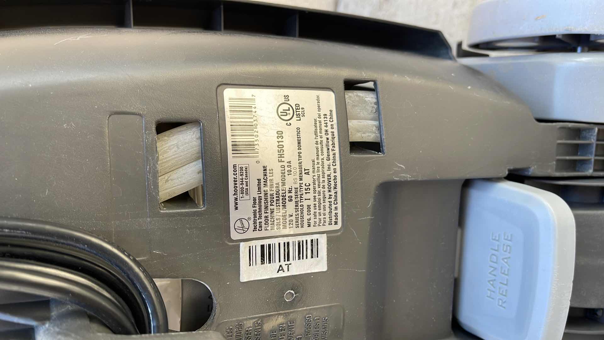 Photo 2 of HOOVER TURBO SCRUB CARPET CLEANER