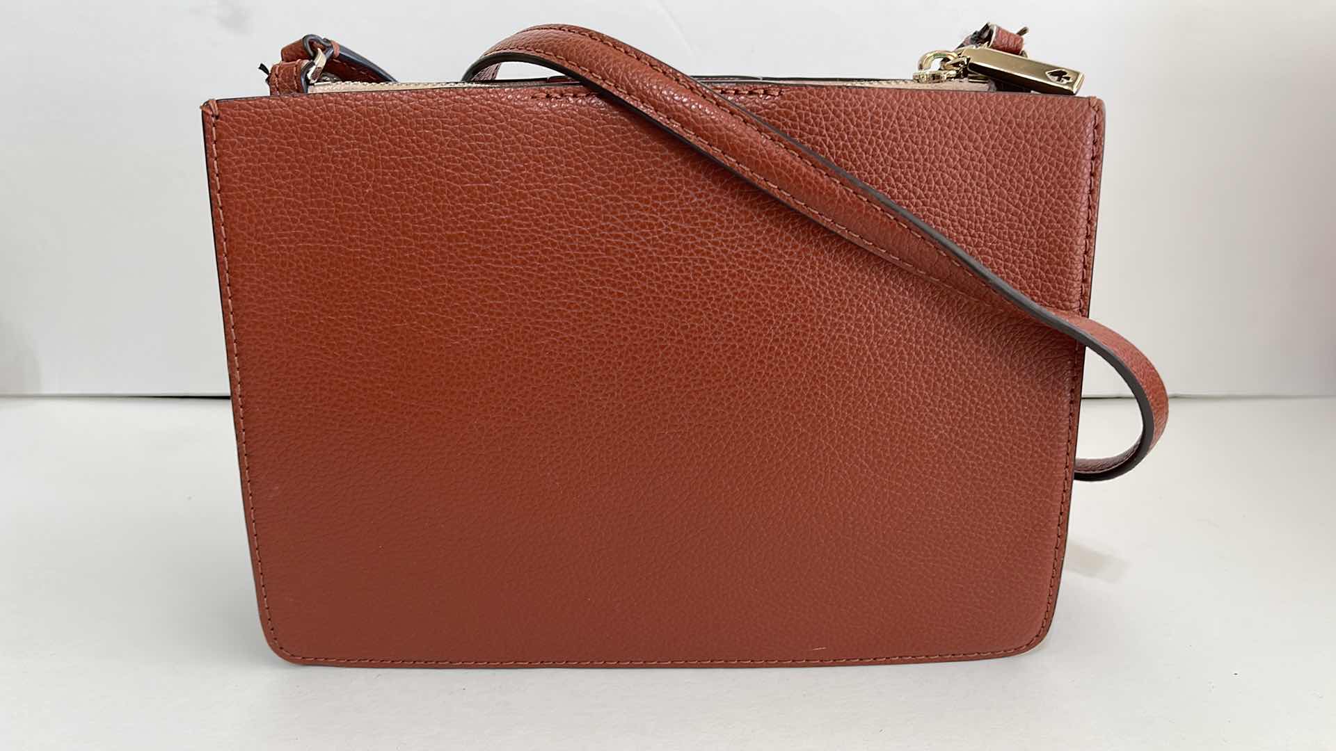 Photo 1 of KATE SPADE EVA TRIPLE GUSSET CROSSBODY CHESTNUT 
