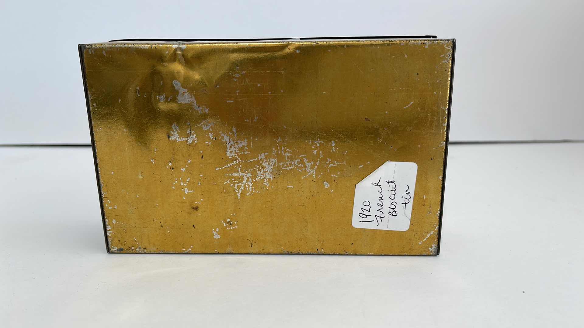 Photo 1 of 1920’s FRENCH BISCUIT TIN