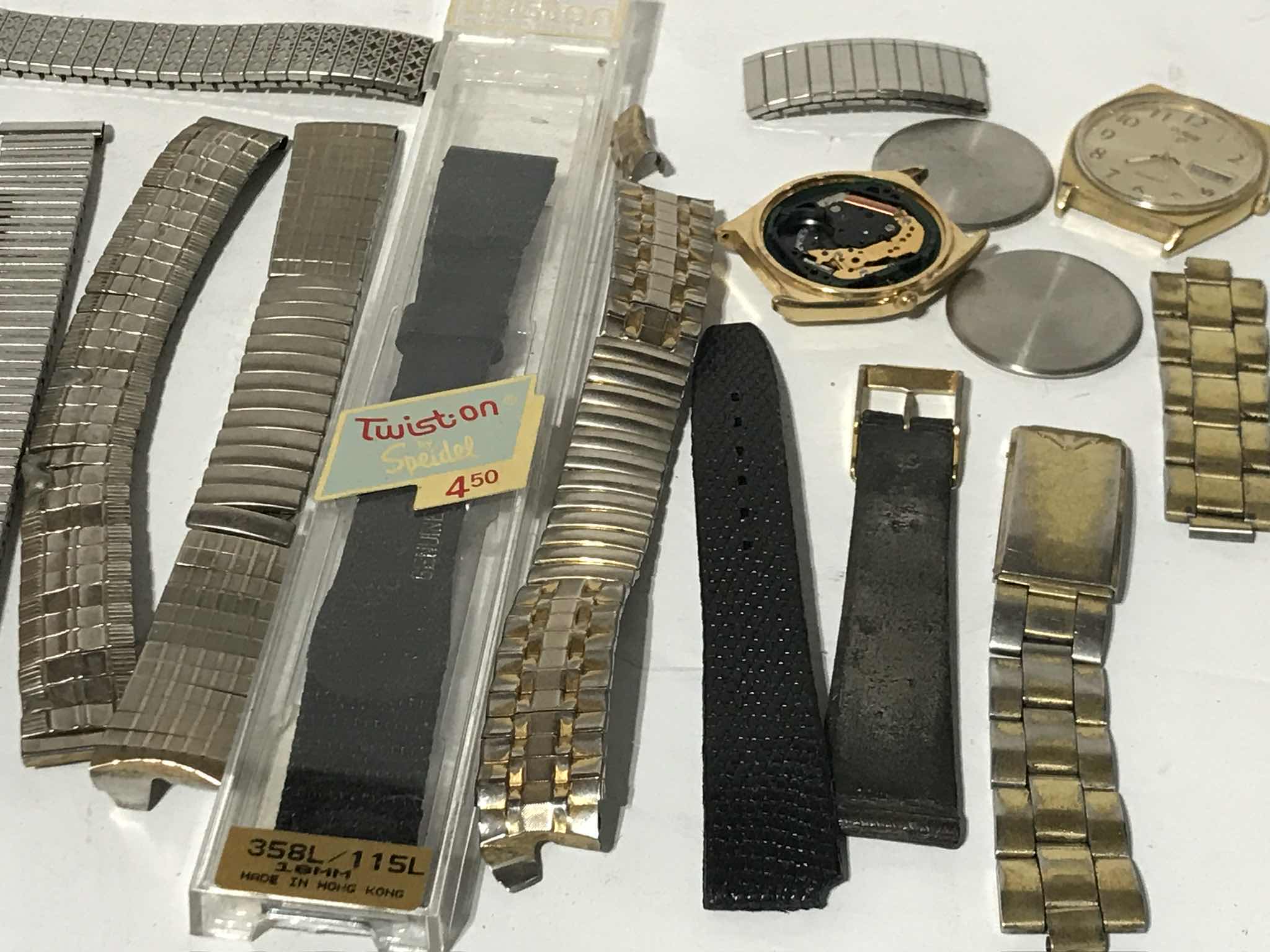 Photo 1 of COLLECTION OF WRIST WATCH BANDS VARIOUS STYLES